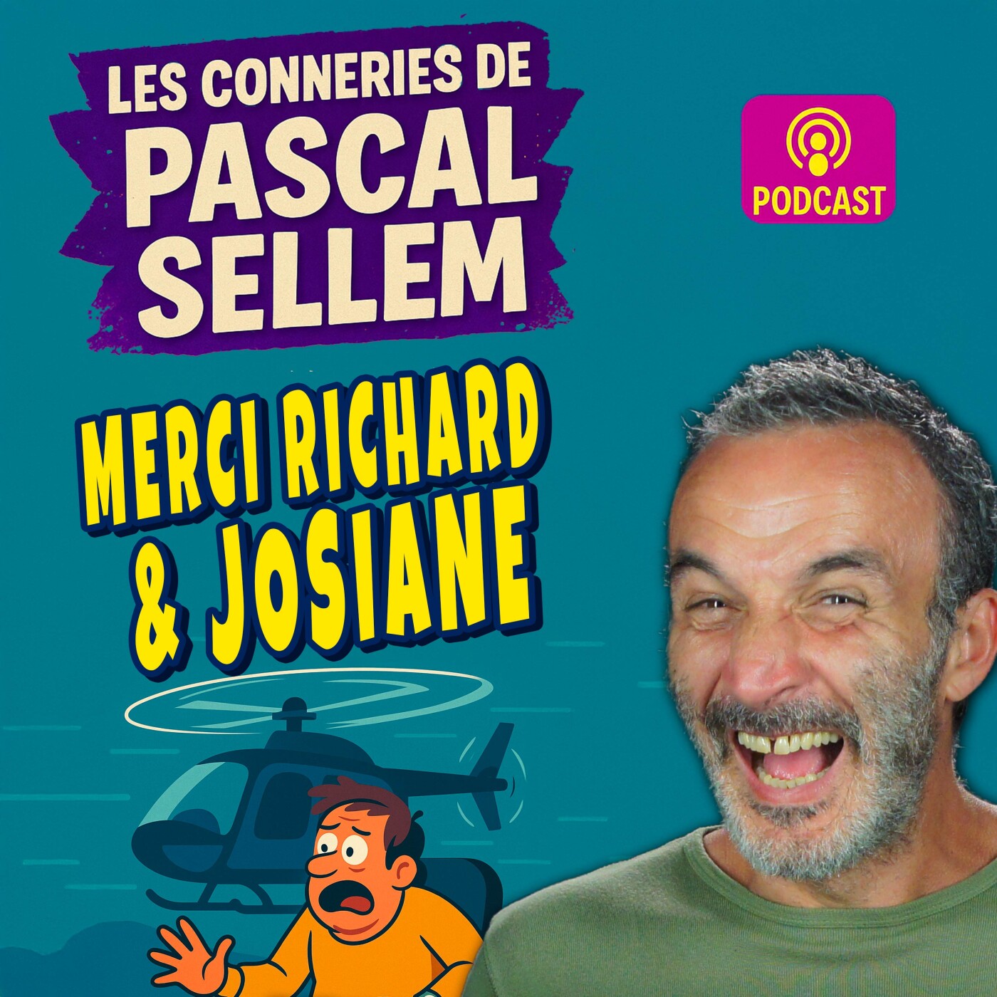 🚁 Le point circulation avec Richard et Josiane 🤣 Pascal Sellem