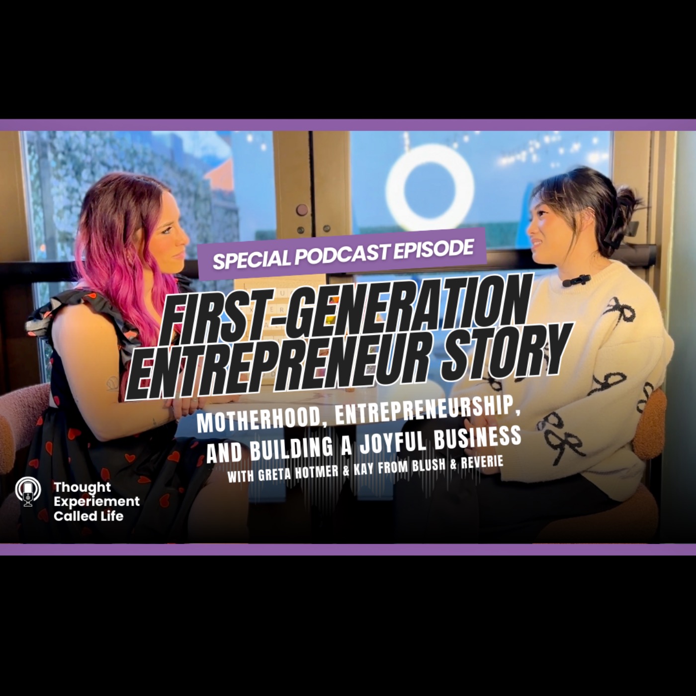 Motherhood, Entrepreneurship, and Building a Joyful Business - First Generation Entrepreneur Story episode artwork
