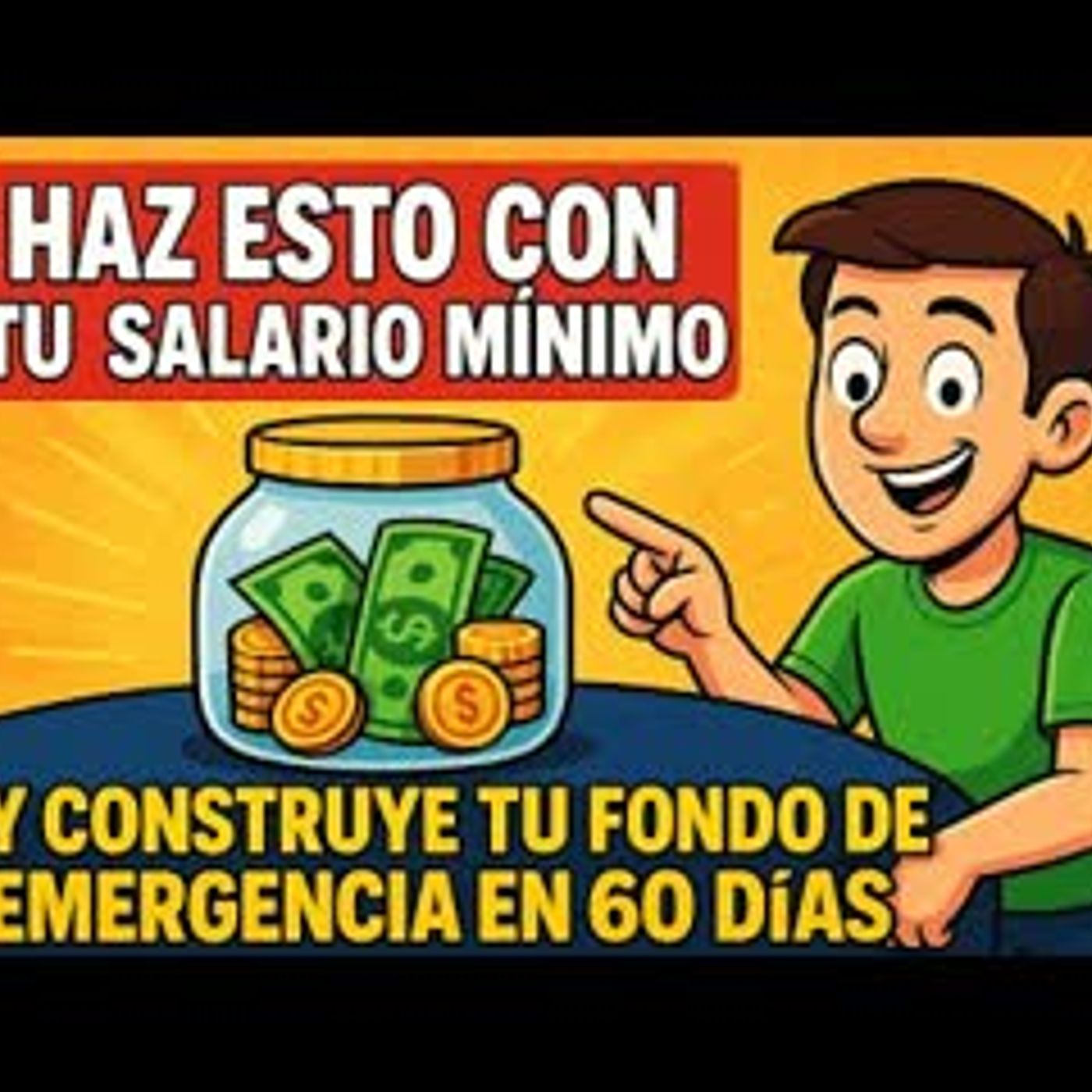 Haz esto con tu salario mínimo y construye tu fondo de emergencia en 60 días