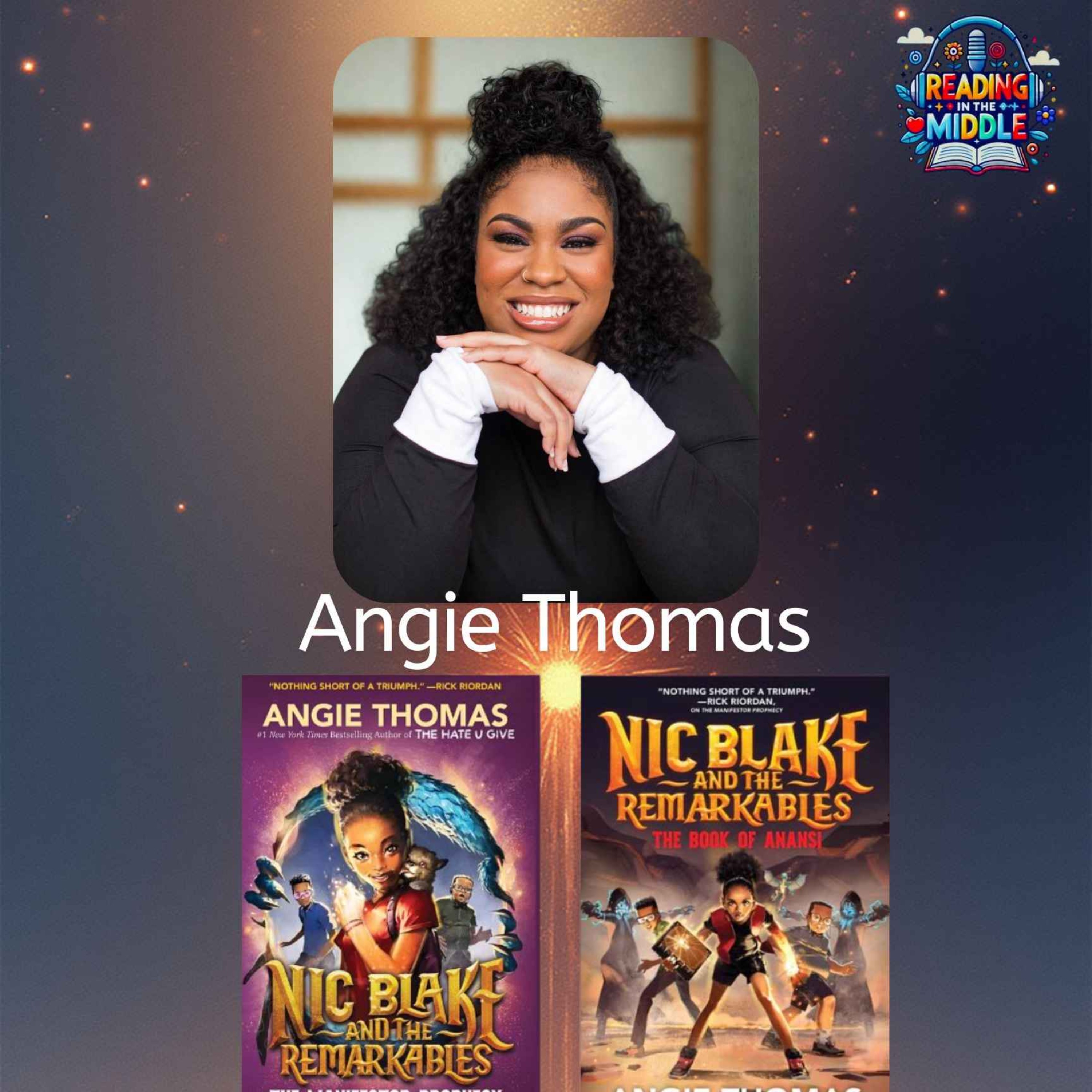 Talking middle grade books with celebrated author Angie Thomas episode artwork