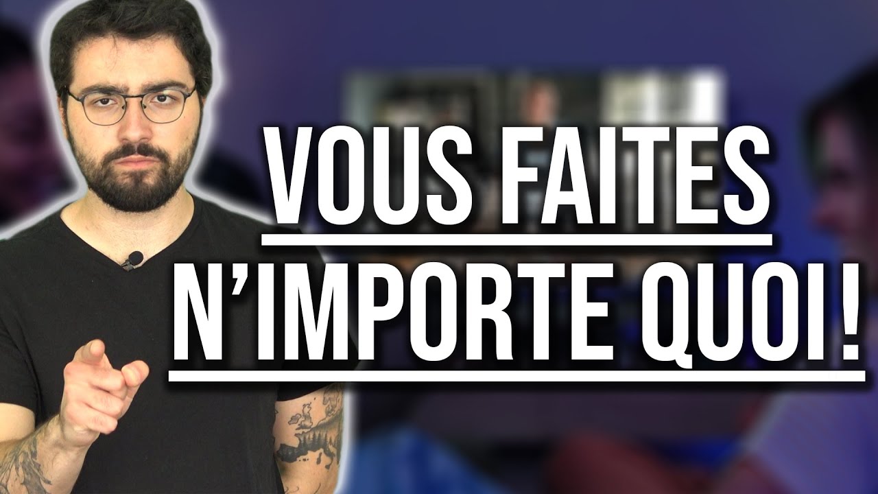 COUP DE GUEULE : LES GENS NE SAVENT PAS REGARDER UN FILM !