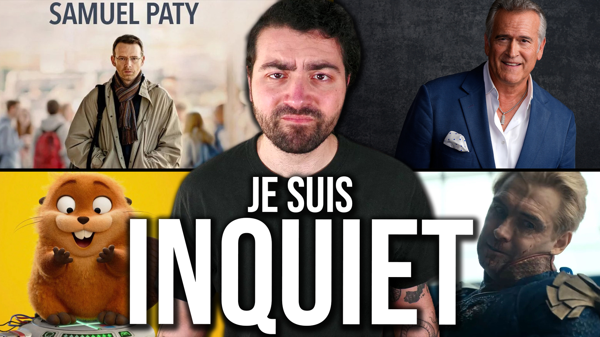 Le film risqué sur Samuel Paty et Bruce Campbell malade ! (Pixar cartonne, The Boys saison 5 ...)