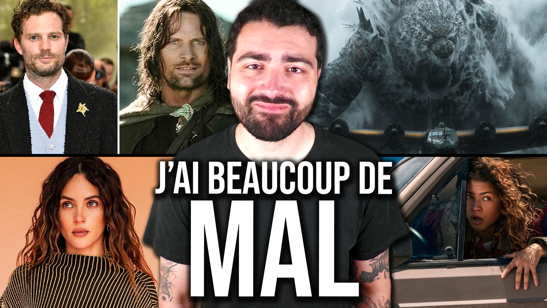 Jamie Dornan est Aragorn et Godzilla Minus Zero me donne envie ! (Euphoria saison 3 cartonne ...)