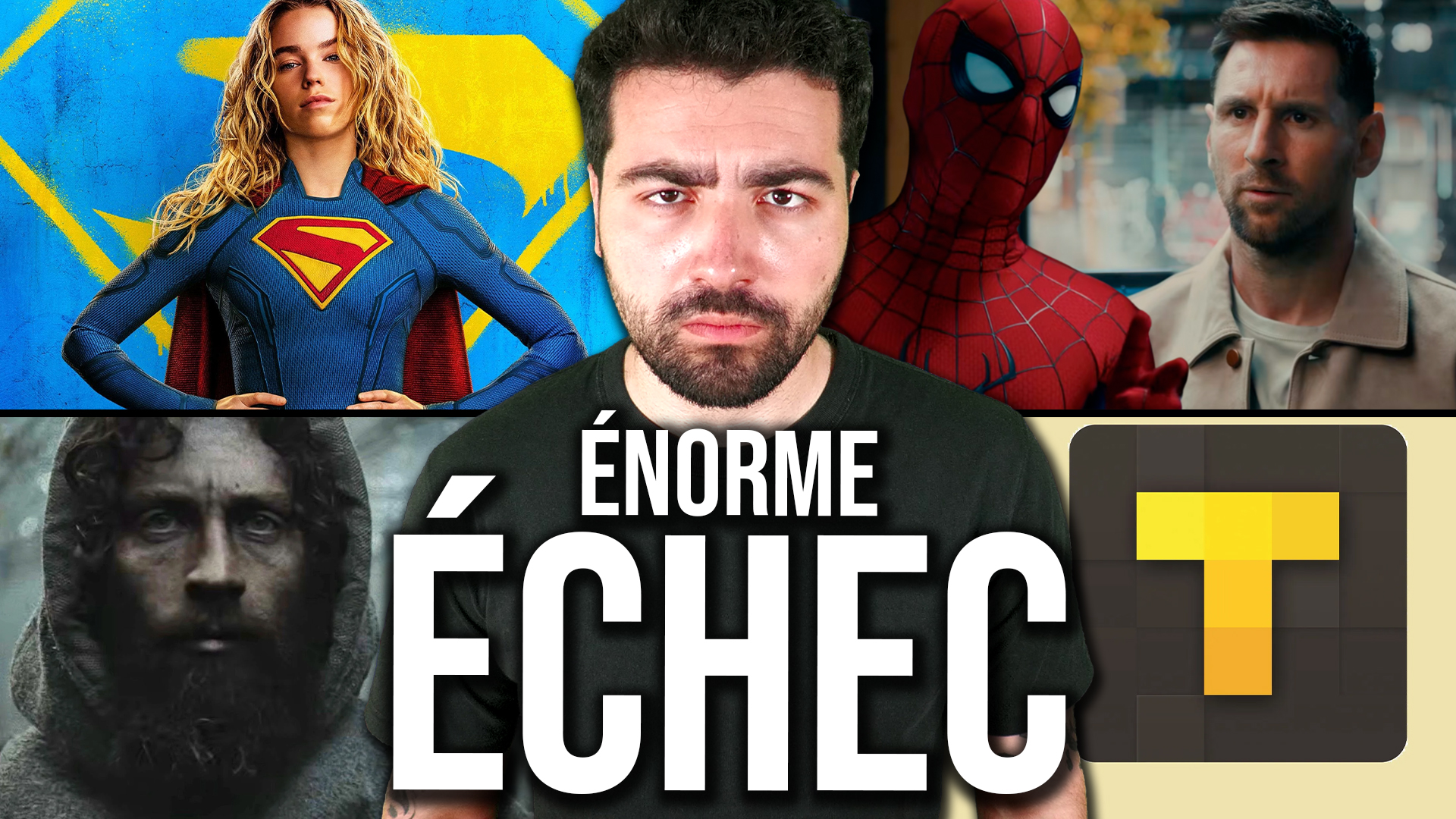 SUPERGIRL est un énorme FLOP et MESSI dans Spider-Man ! (TV Time ferme, Cyberpunk Edgerunners, Playstation Disque, Werwulf ...)