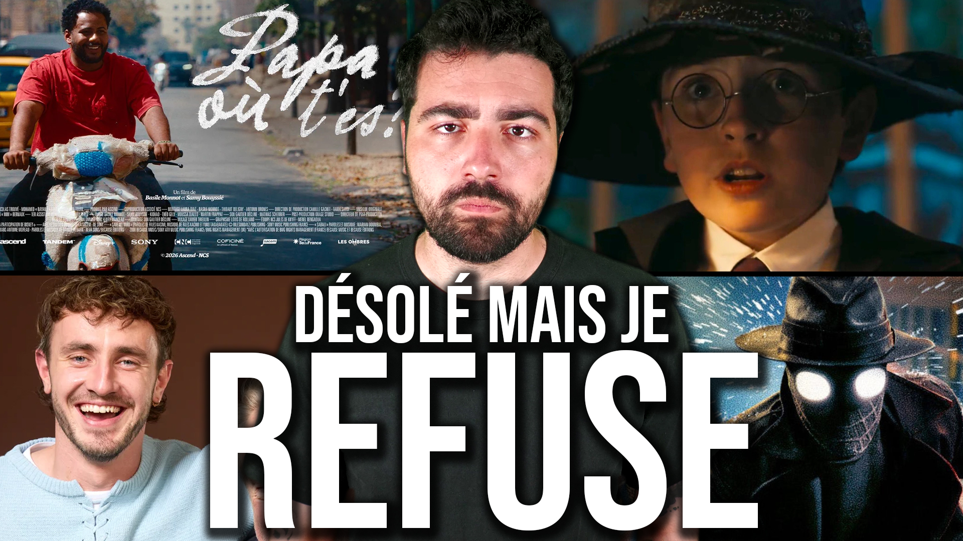 NICO m'invite à voir son film et HARRY POTTER bande-annonce ! (Paul Mescal accusé, Spider-Noir, James Bond ?)