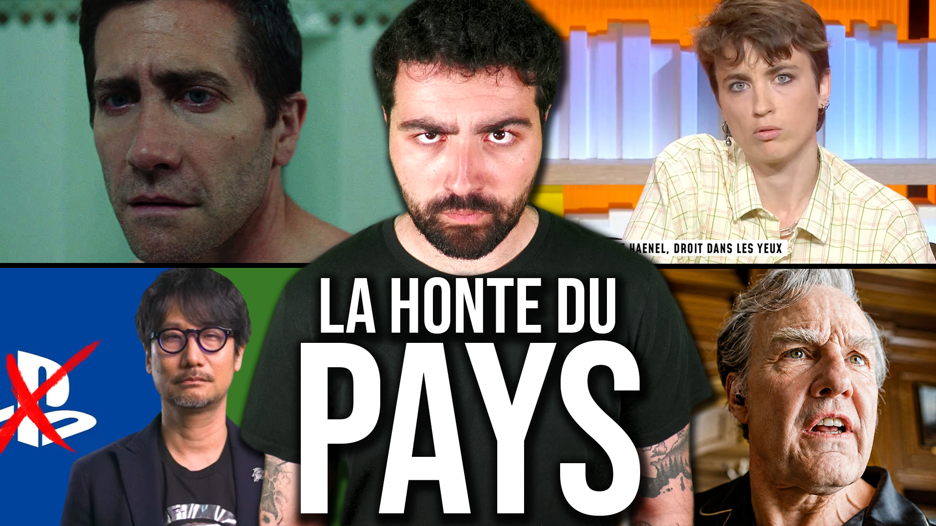 ADÈLE HAENEL censurée et JAKE GYLLENHAAL est libre ! (Playstation chute avec Kojima, Digger, Godzilla, Matt Pokora Oradour ...)