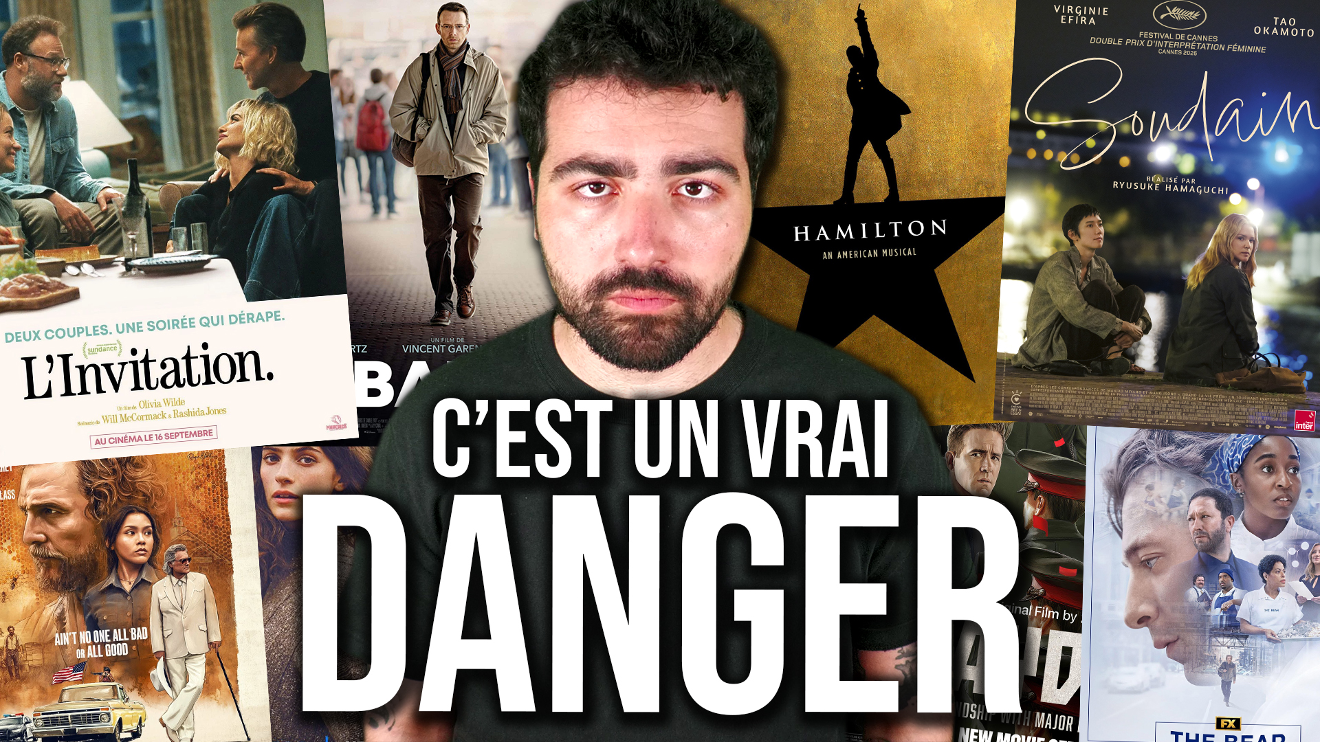 L'INVITATION, L'ABANDON, HAMILTON, SOUDAIN, OKLAHOMA HONEY, THE BEAR SAISON 5, STERLING POINT, I WANT YOUR SEX, MAYDAY ... (Critique)