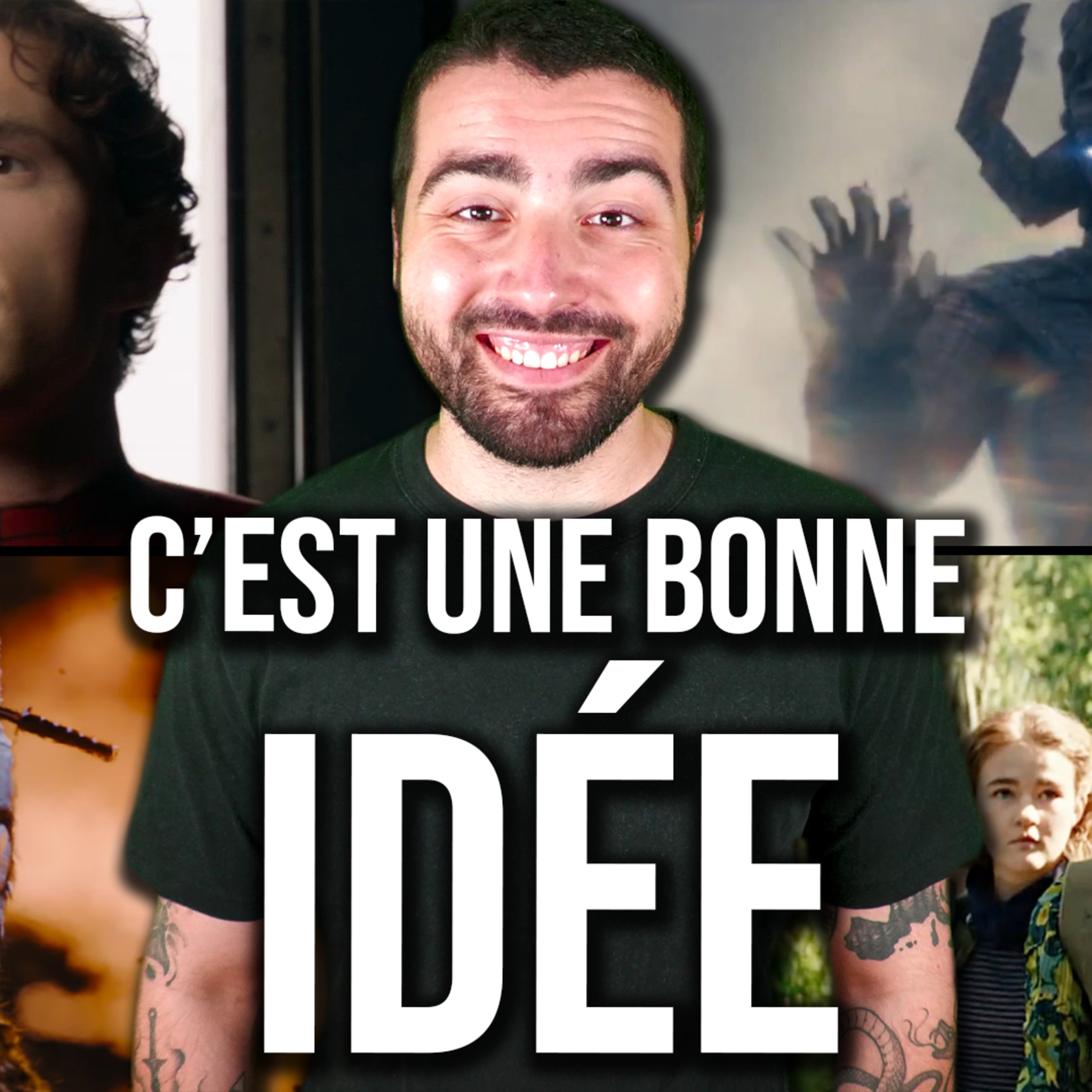 SUPERMAN bat les 4 FANTASTIQUES et MARVEL gère déjà avec SPIDER-MAN ! (Dinosaures, James Bond ...)