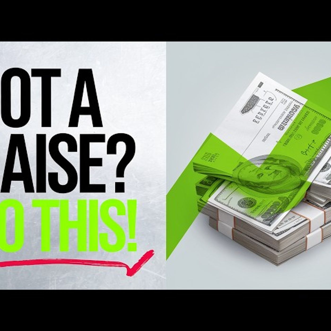Do This EVERY Time You Receive A Raise (Salary Increase Routine) episode artwork