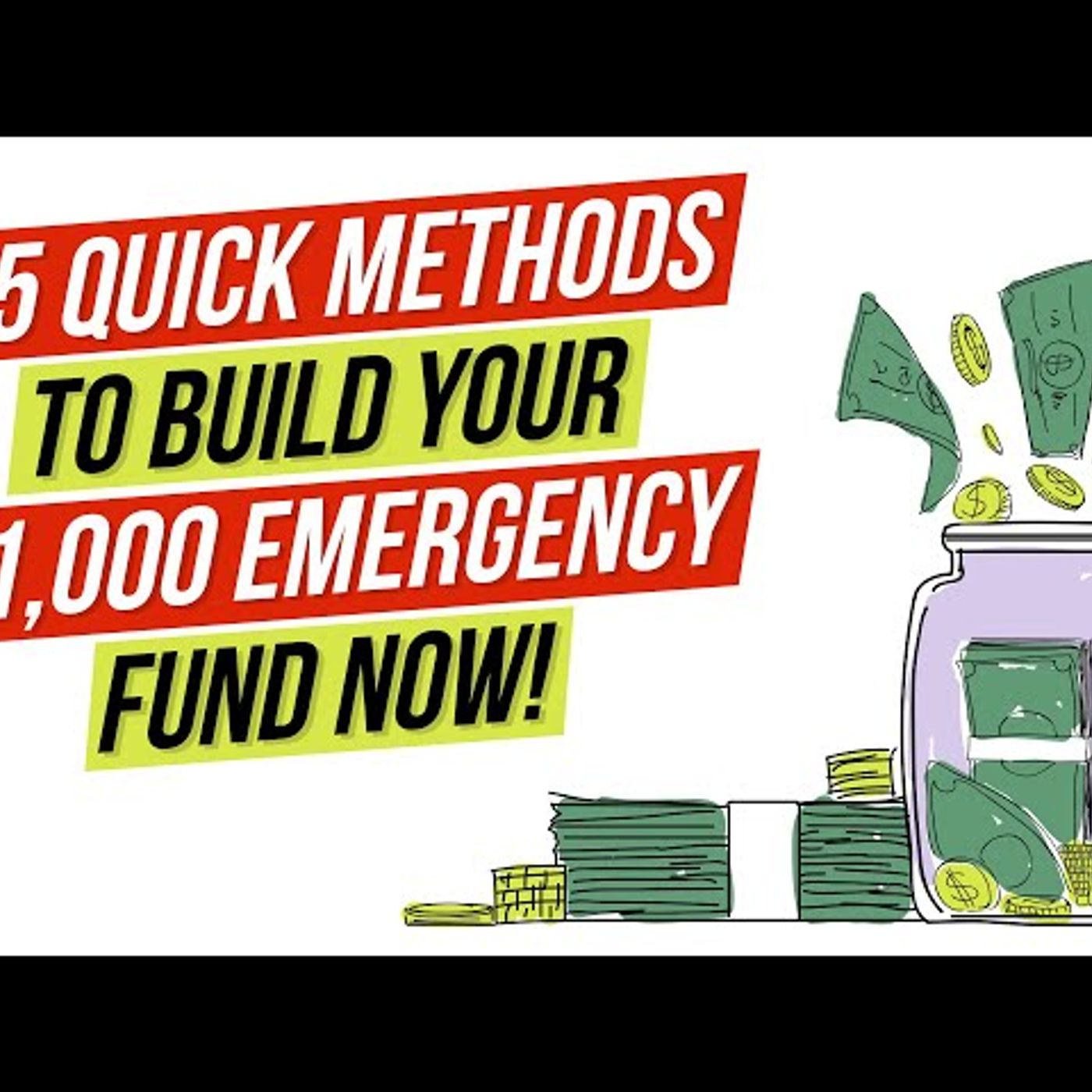 How To Build An Emergency Fund (FAST!) episode artwork