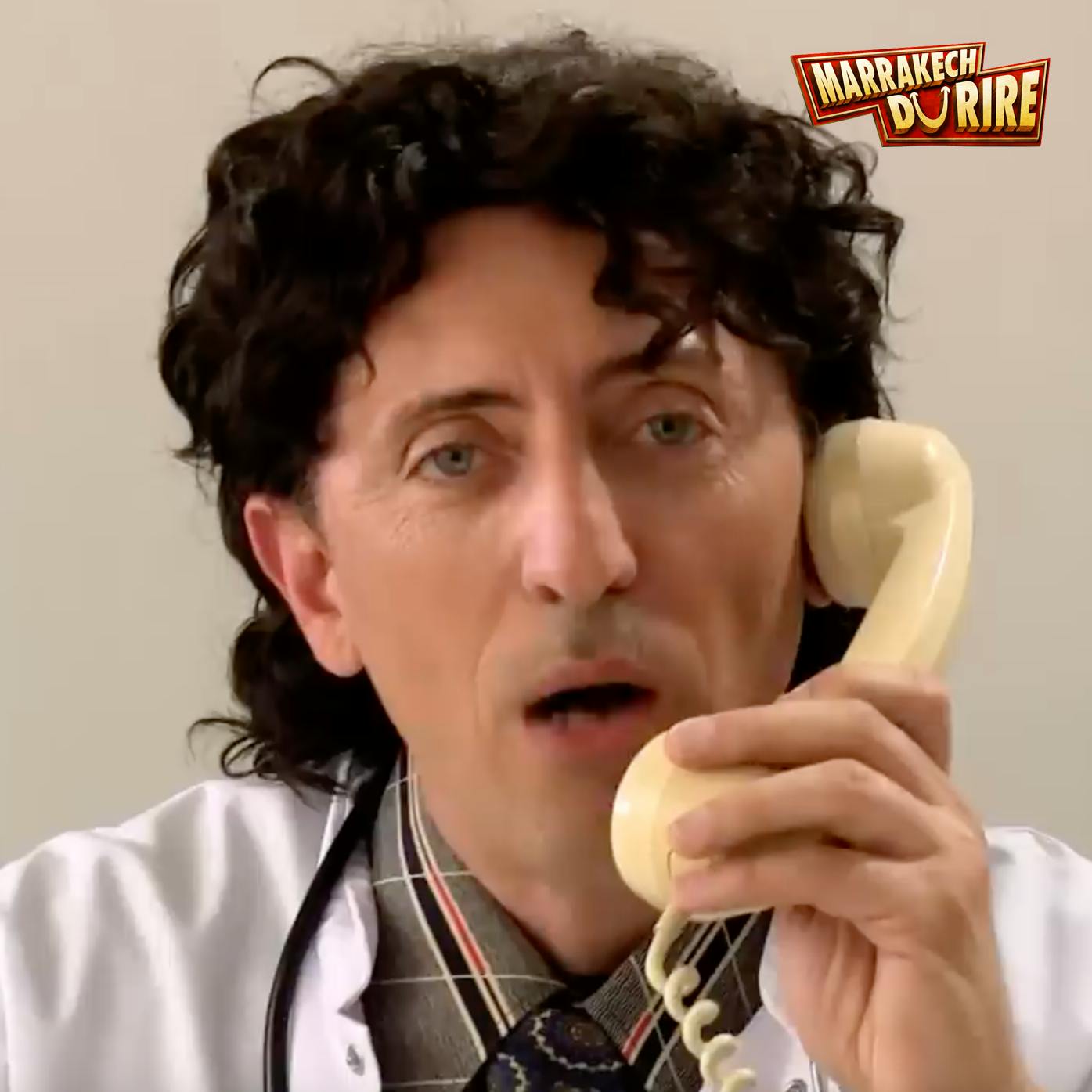 Gad Elmaleh et Jamel Debbouze - L'infirmerie - Marrakech du rire 2016