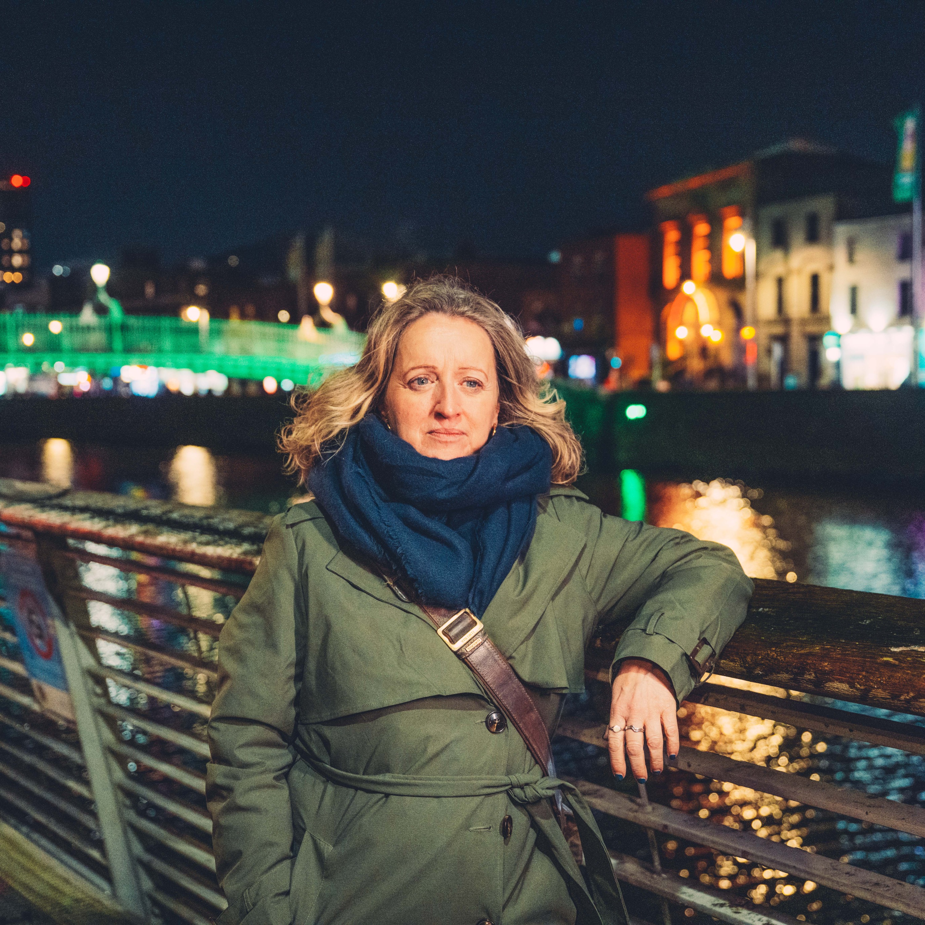 84/365: Lisa Walsh at the Liffey, Dublin City Centre episode artwork