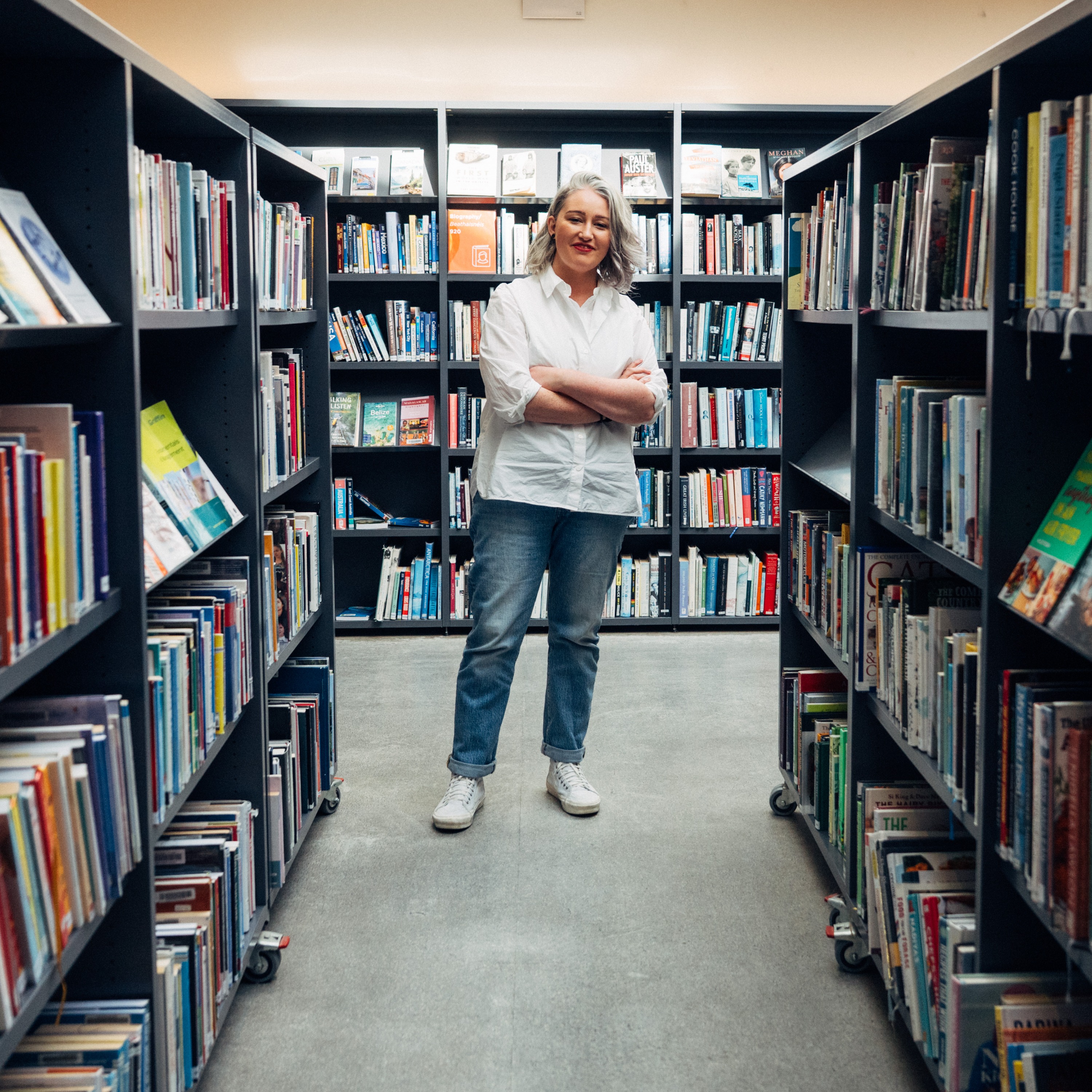 90/365: Sarah Elaine McHugh, County Library Tallaght. episode artwork