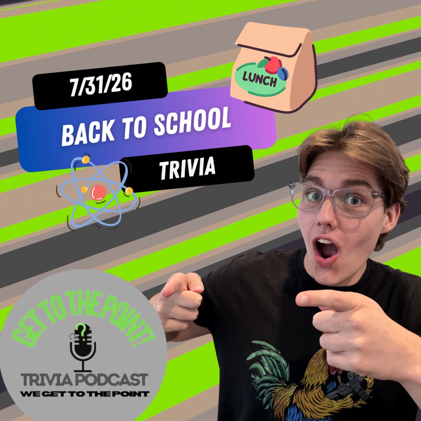 Ep. 63 - Extra Credit! Back To School Trivia episode artwork