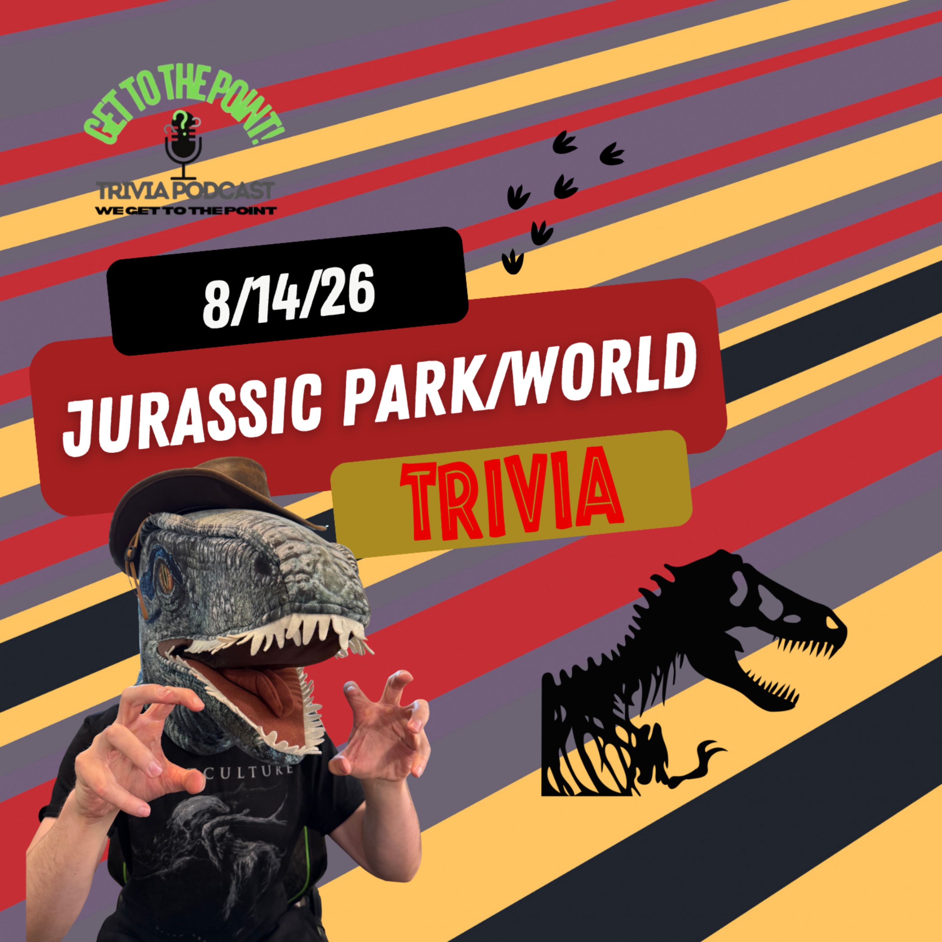 Ep. 65 - Jurassic Park & Jurassic World Trivia episode artwork