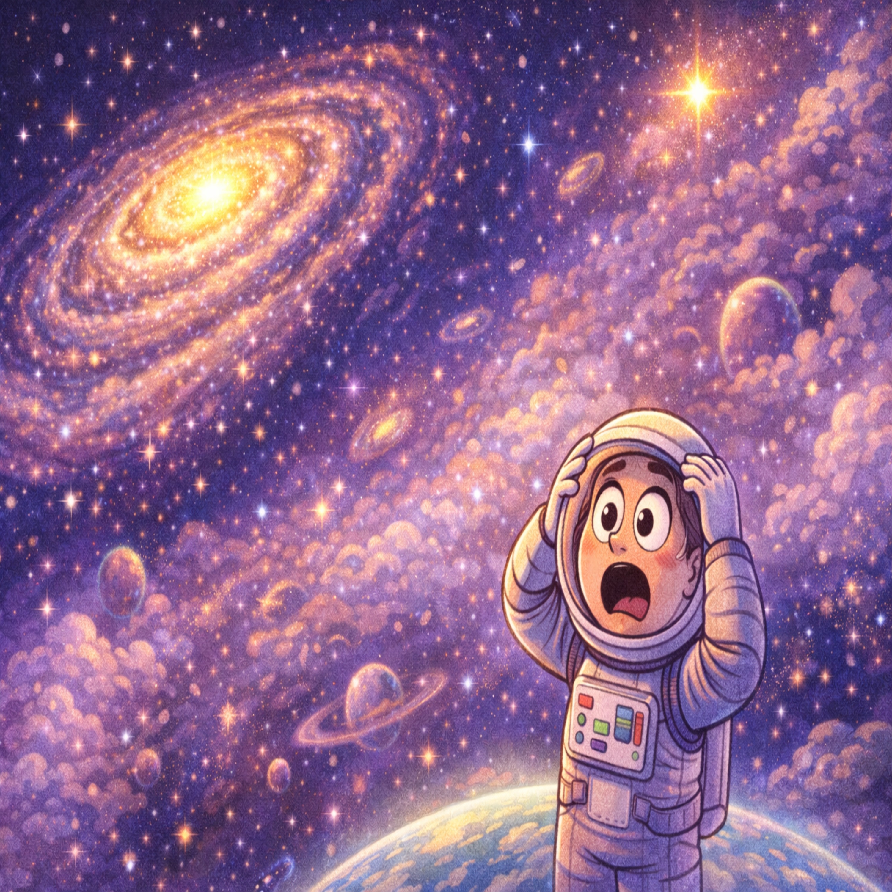 How Big the Universe Really Is (And Why We Can’t See It All) episode artwork