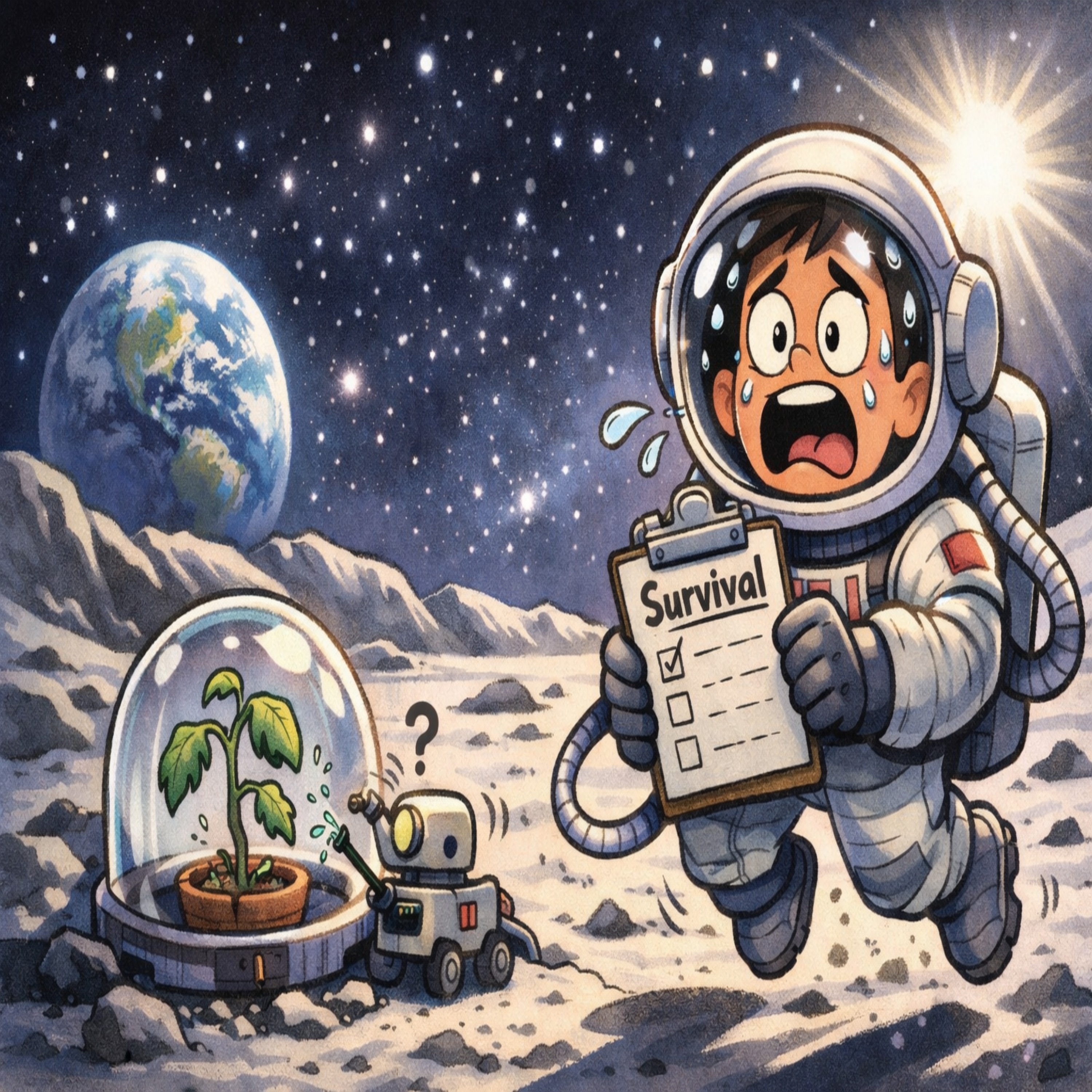 Why Life on the Moon Would Be Nearly Impossible — And What It Would Require episode artwork