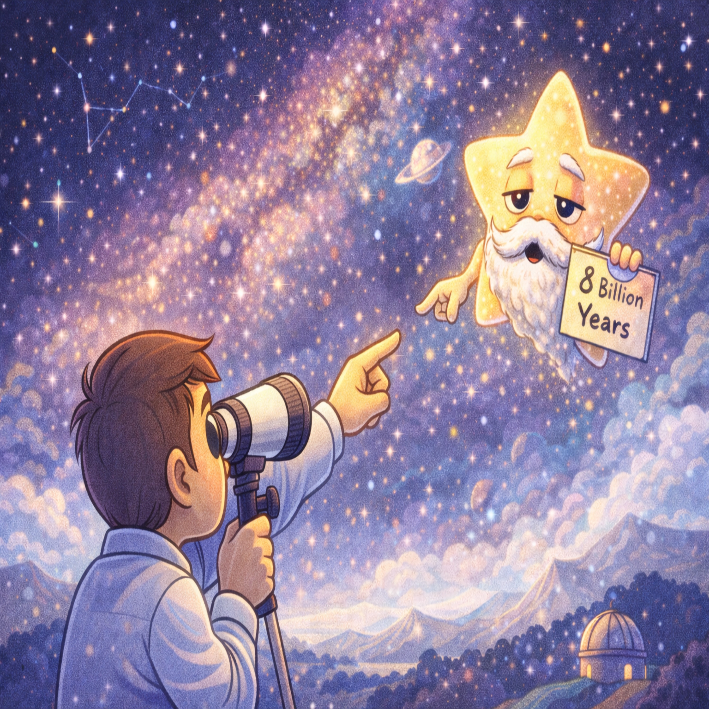 How Astronomers Measure the Age of Stars episode artwork
