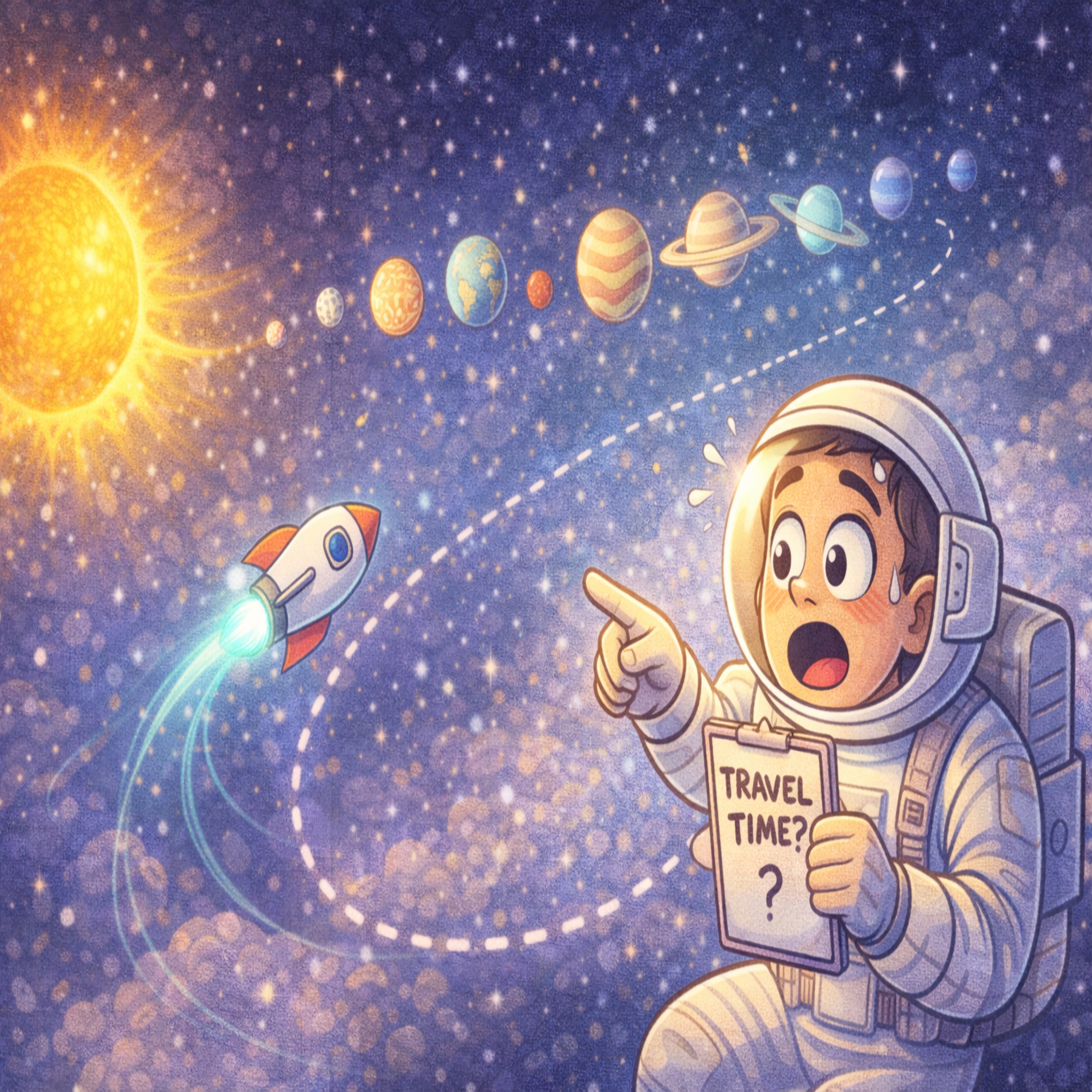 How Long Would It Take To Reach Each Planet In Our Solar System episode artwork