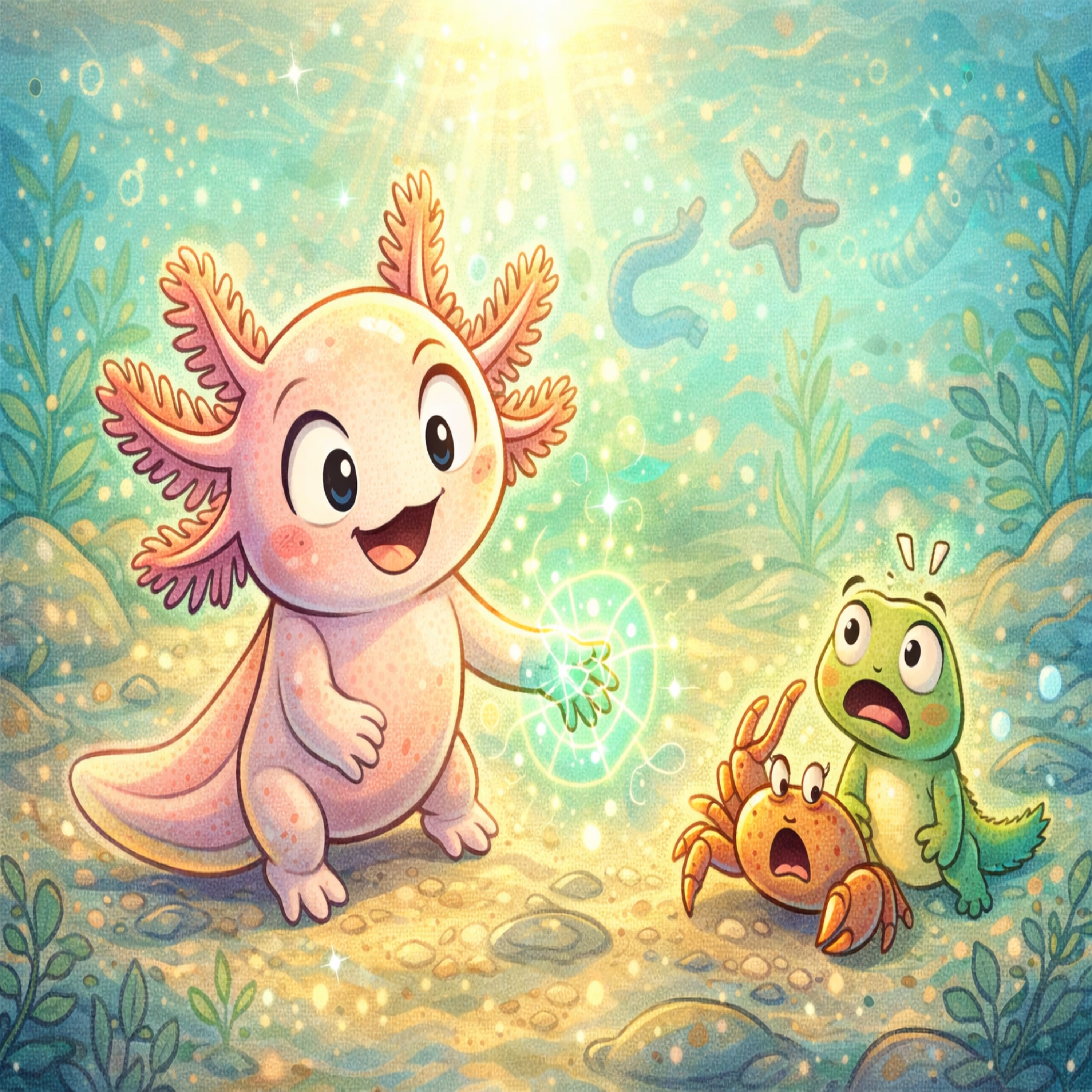 How Animals Regrow Lost Body Parts episode artwork