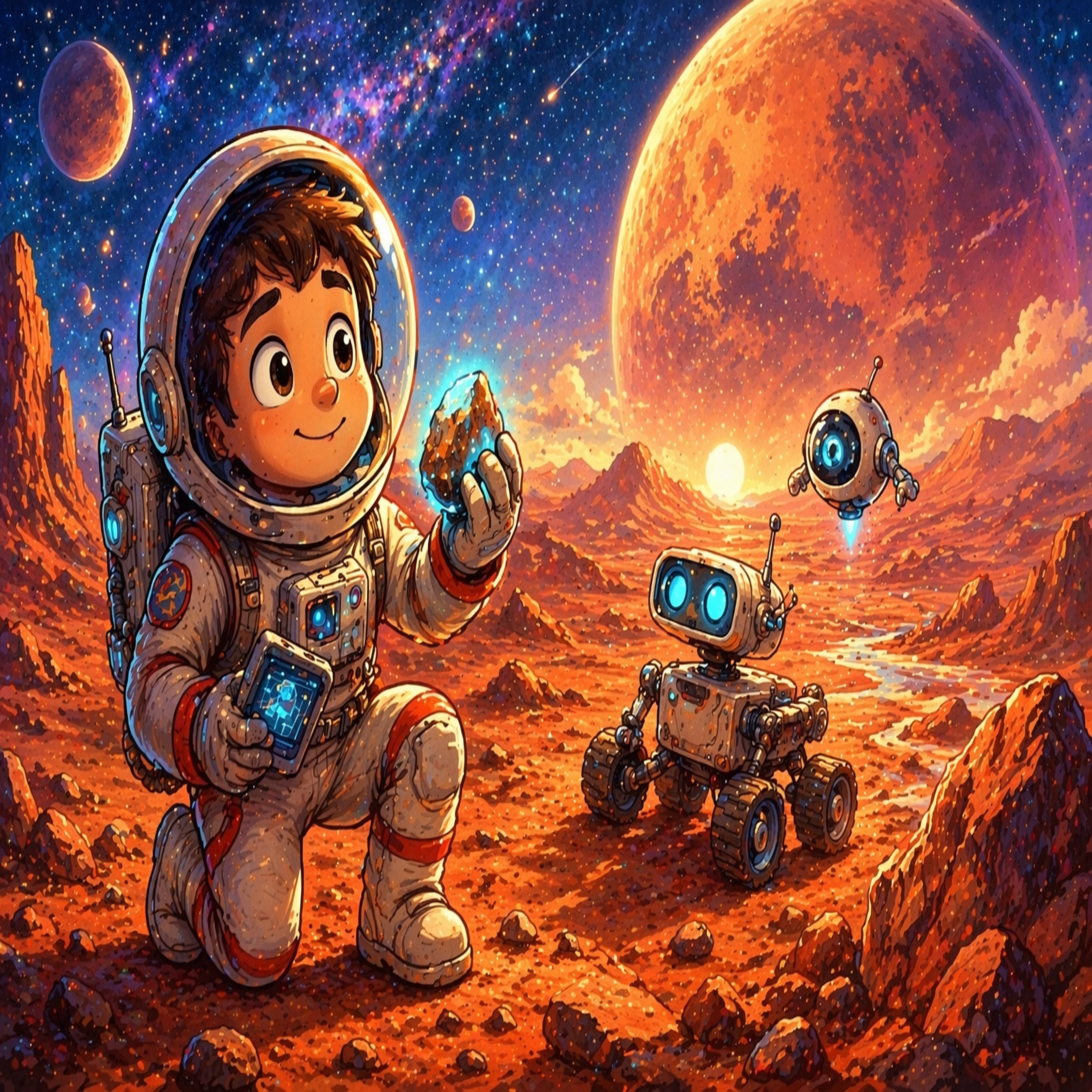 All the Mysterious Facts About Mars episode artwork