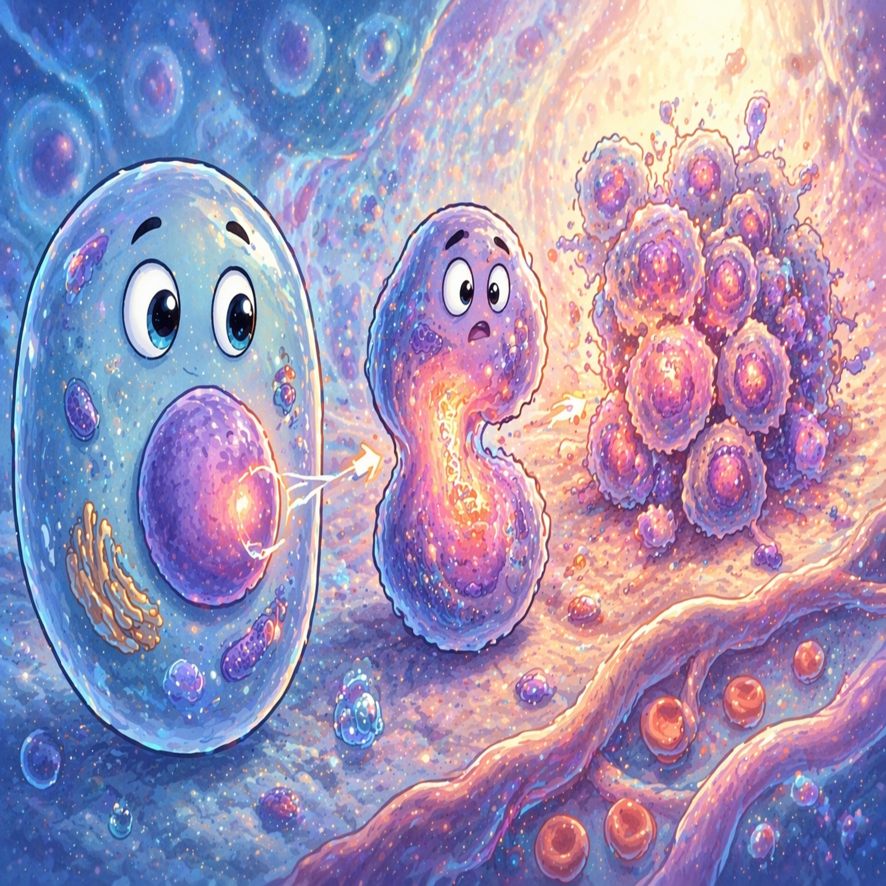 How Cancer Begins (Cell Biology Explained Calmly) episode artwork