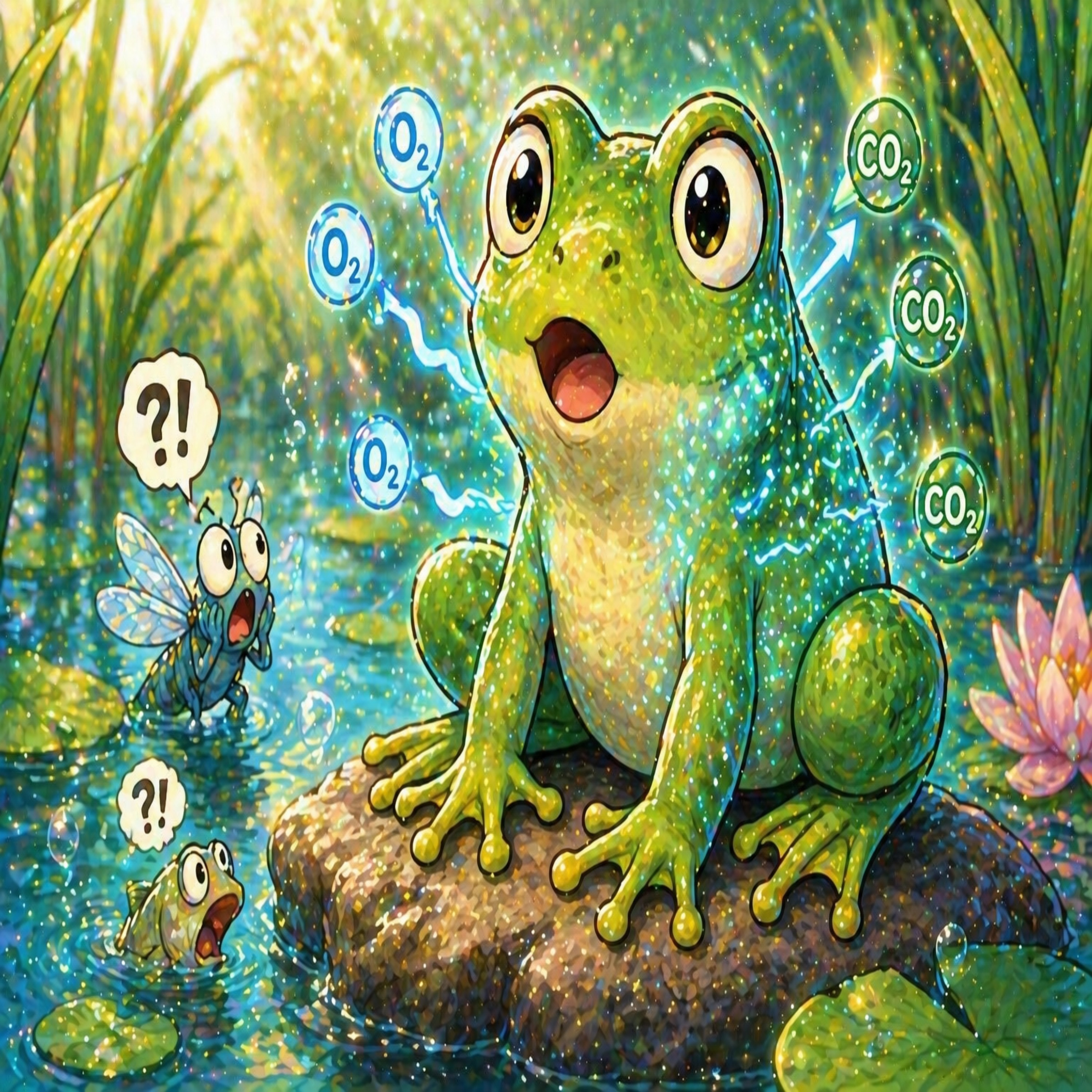 How Frogs Breathe Through Their Skin episode artwork