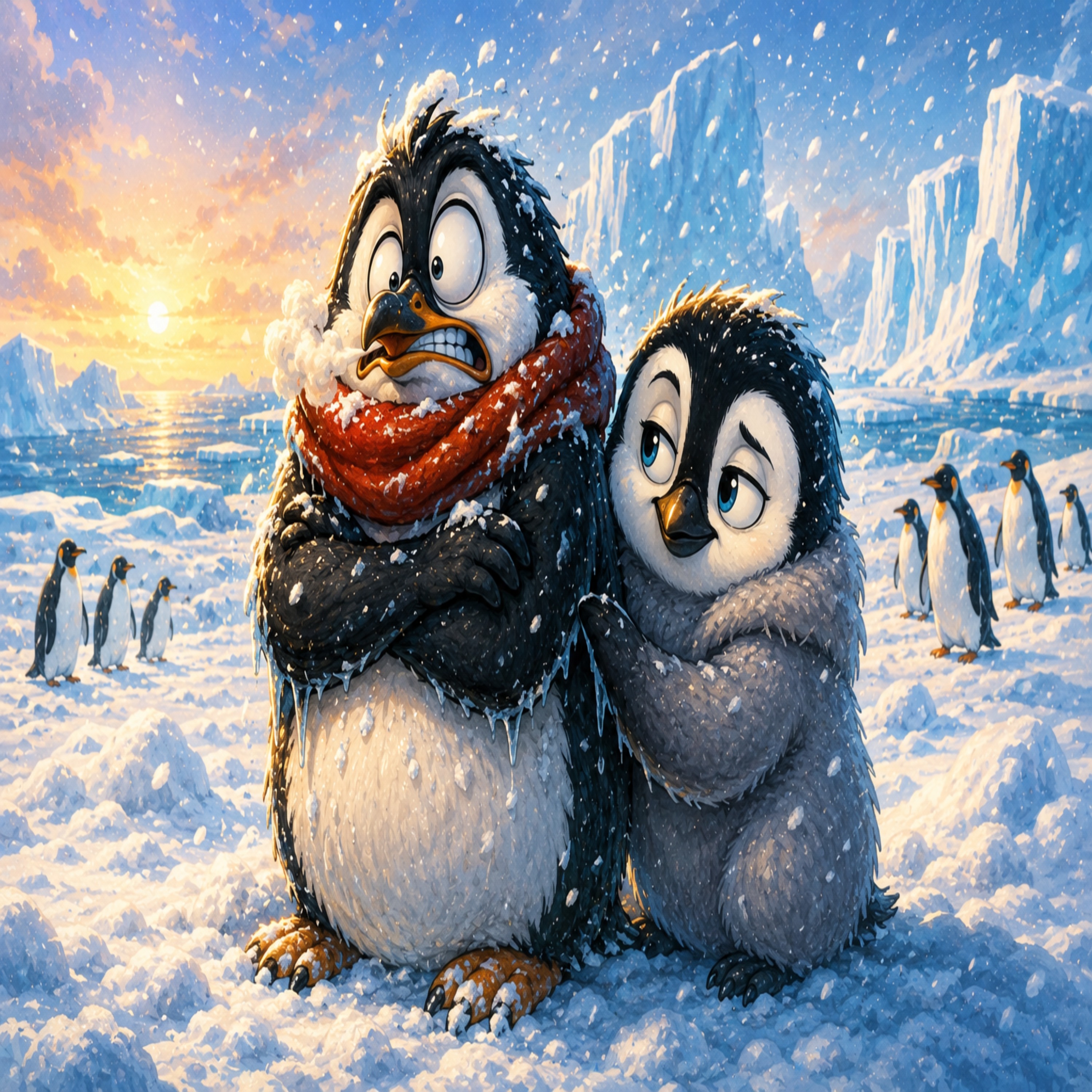 How Penguins Survive Extreme Cold episode artwork