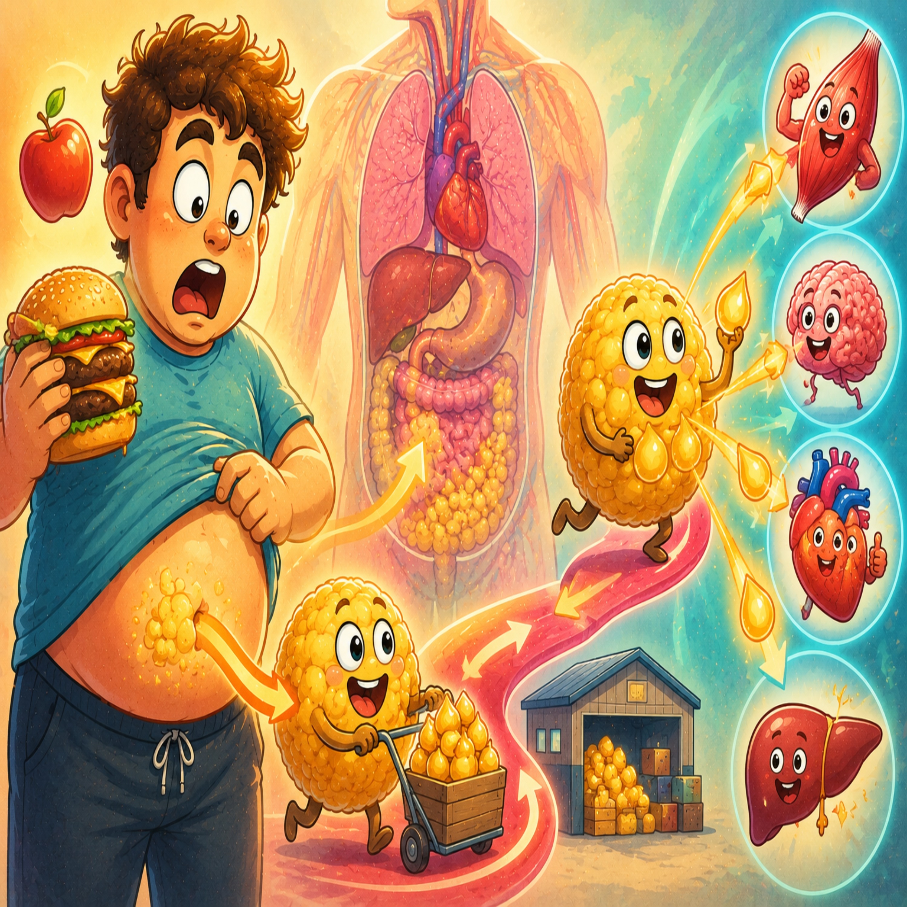 How the Body Stores and Uses Fat episode artwork