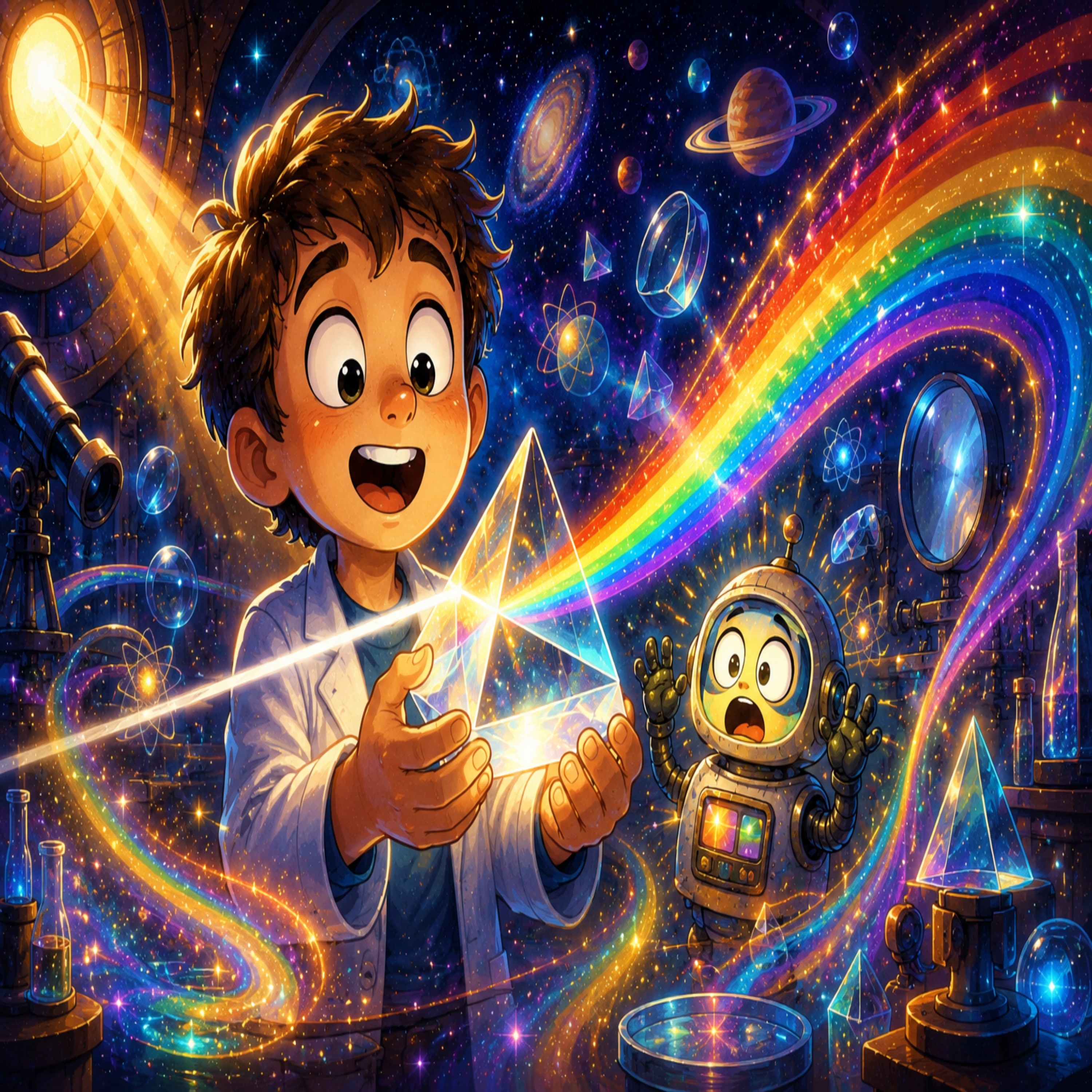 The Secret Science of Light episode artwork
