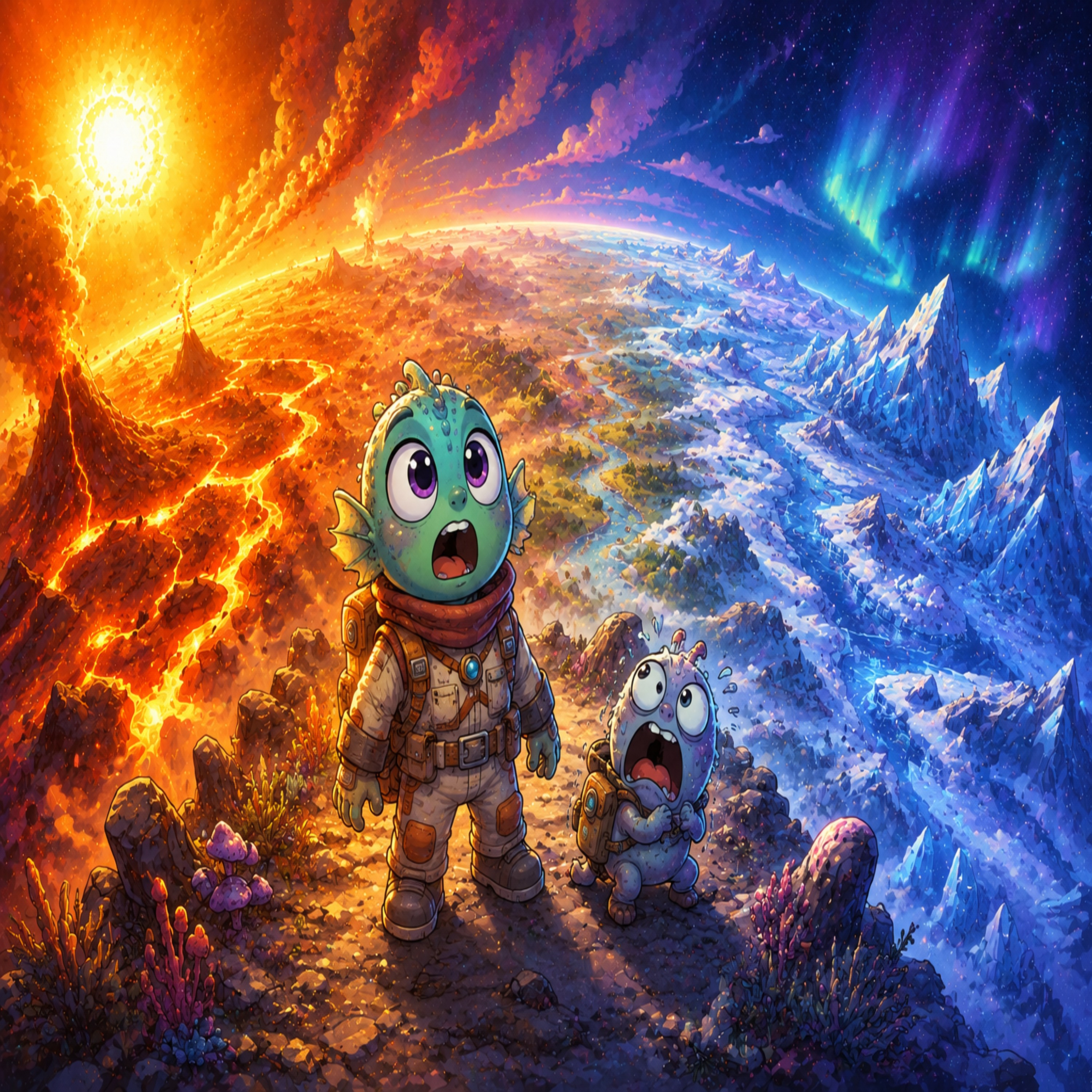 What Life Could Be Like on a Tidally Locked Planet episode artwork