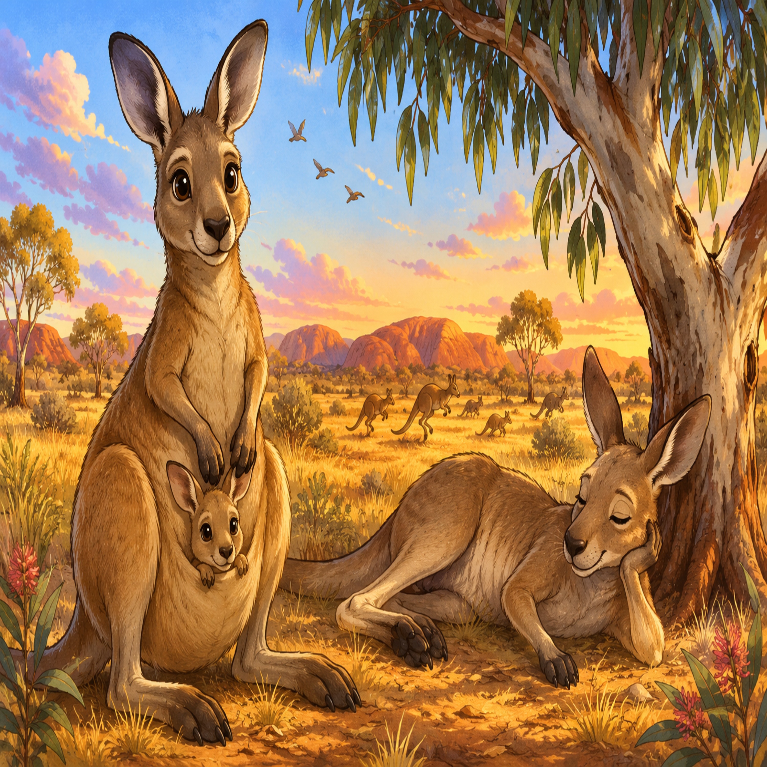 The Most Relaxing Facts About Kangaroos episode artwork