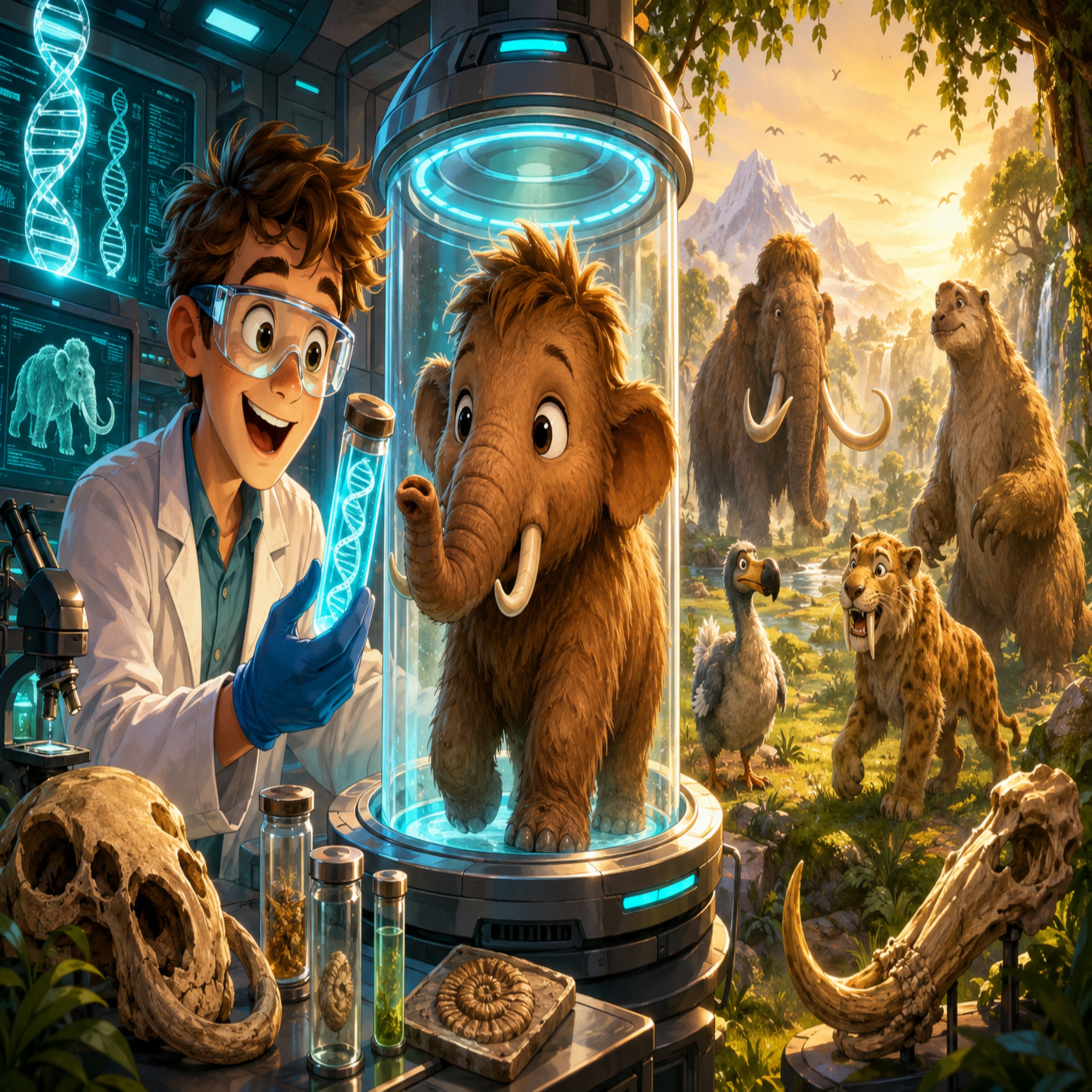 Could Scientists Really Bring Extinct Animals Back to Life episode artwork