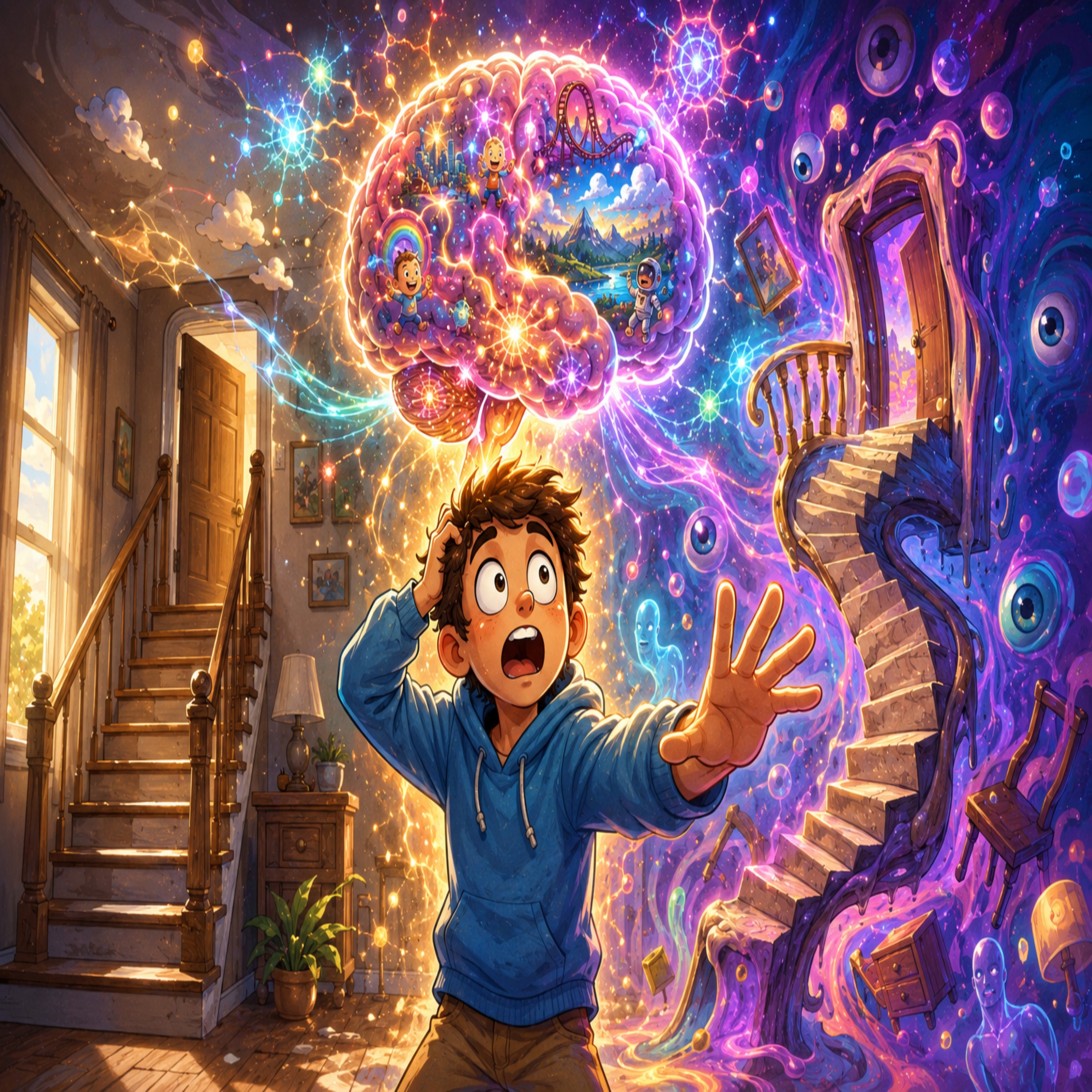 Why Your Brain Creates a Reality That Isn’t Always There episode artwork