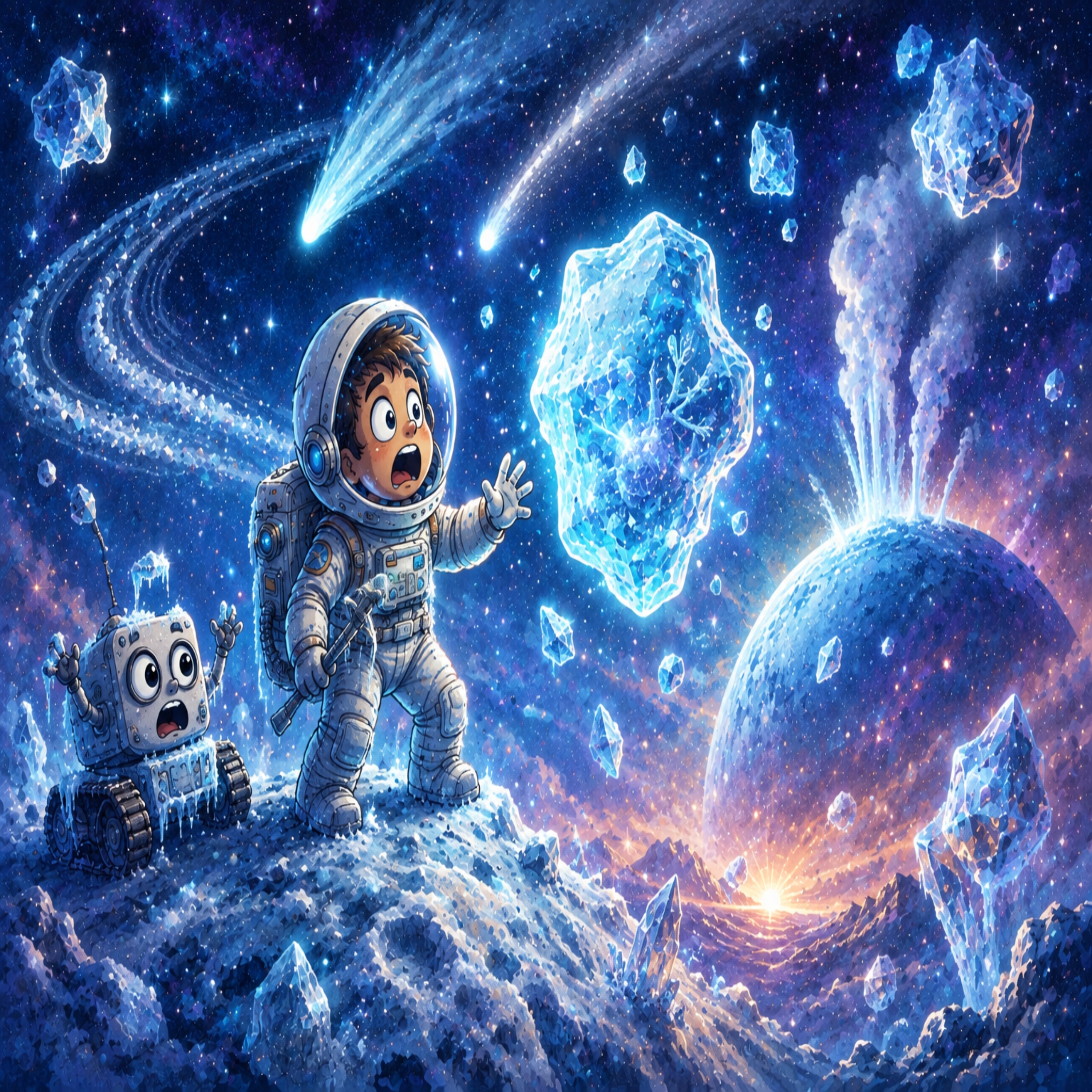 The Ice in Space Is Stranger Than You Think episode artwork