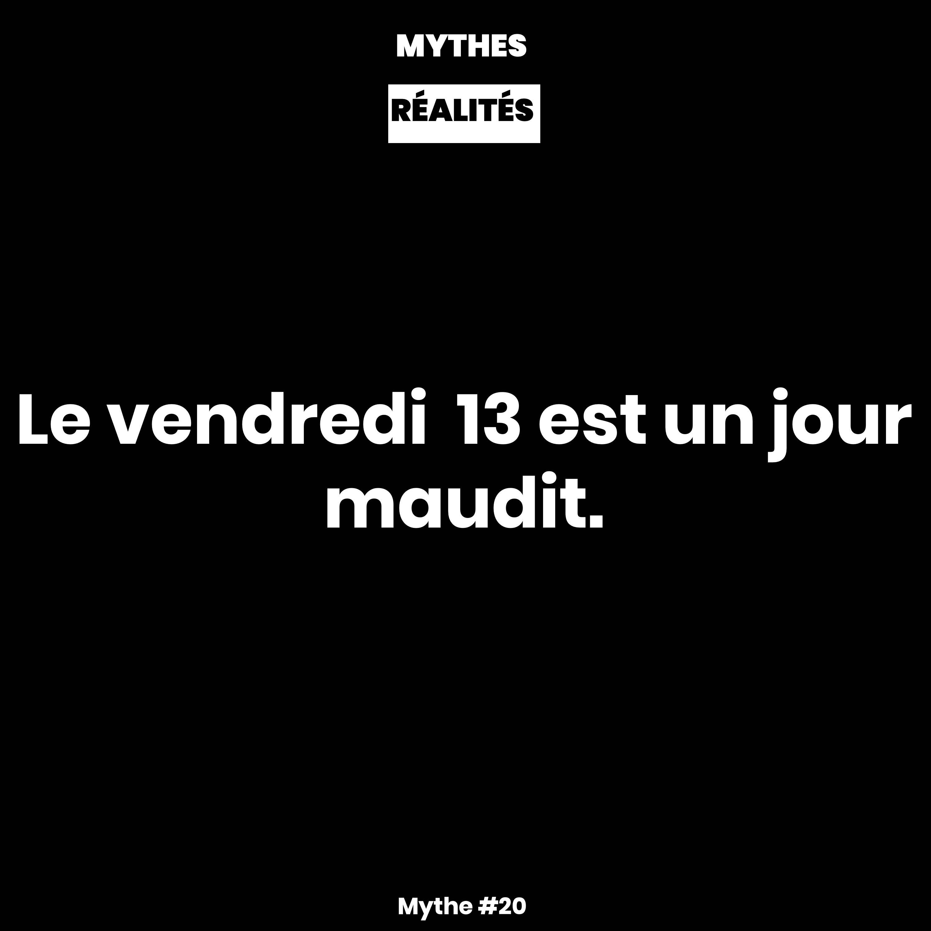 🎙️ Mythes ou Réalités🎙️