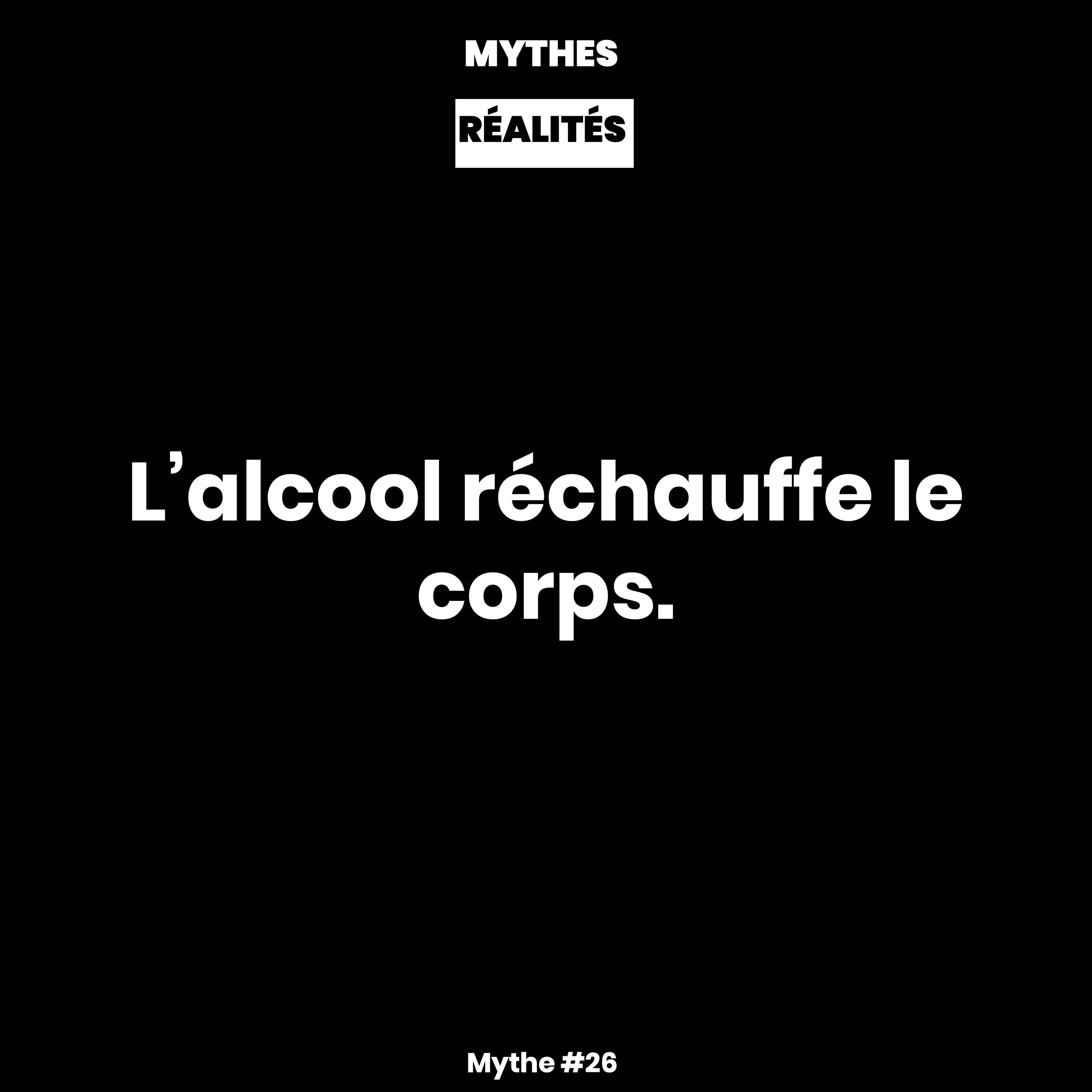 Mythe #26 — L’alcool réchauffe le corps episode artwork