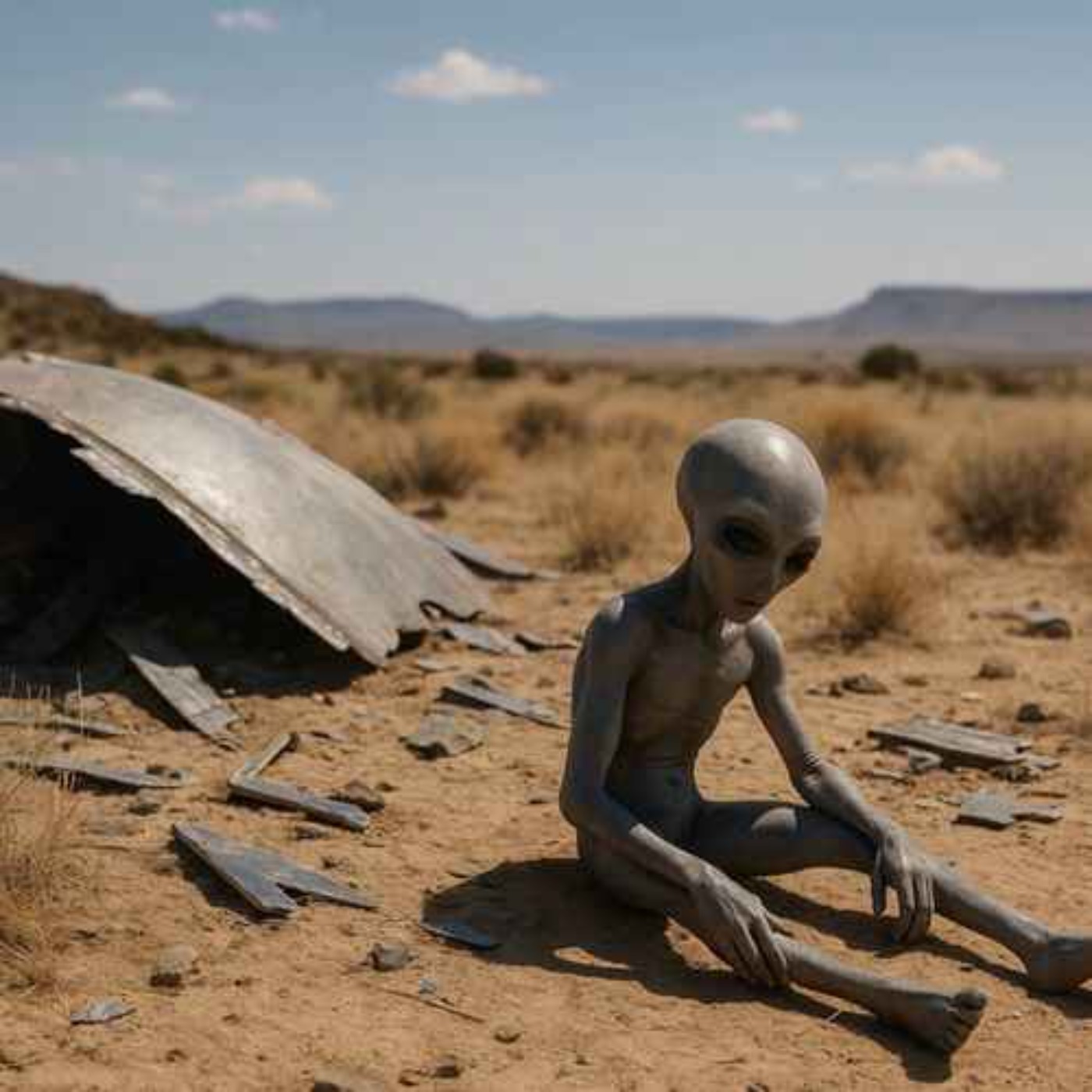 The Roswell Incident: UFO Crash or Secret Military Project? episode artwork
