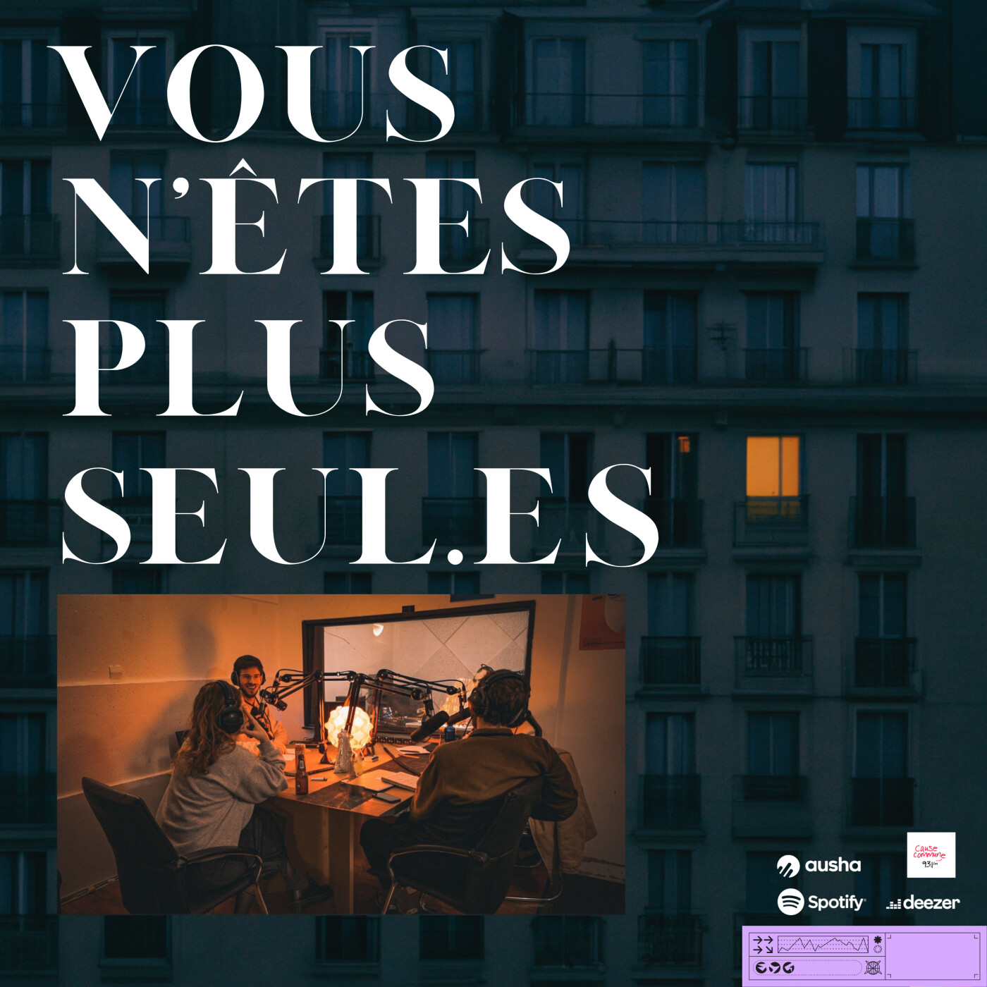 Vous n'êtes plus seul.es