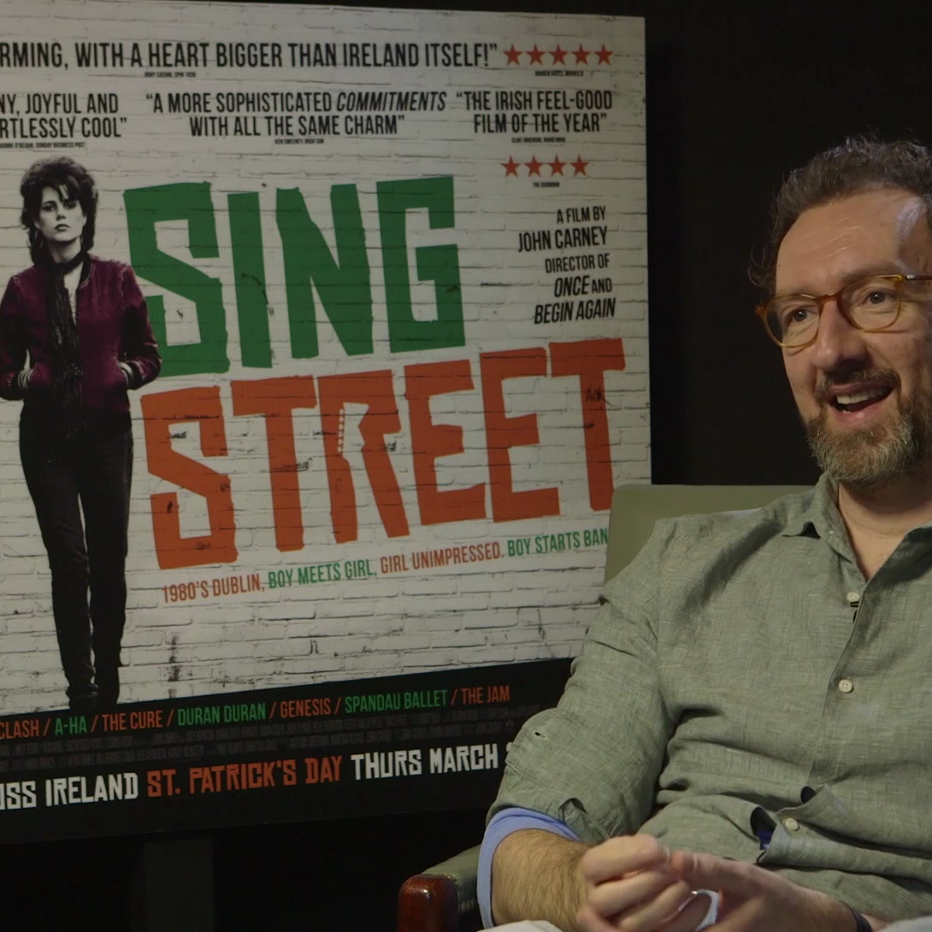 Film Briefs: John Carney, Director of Sing Street episode artwork