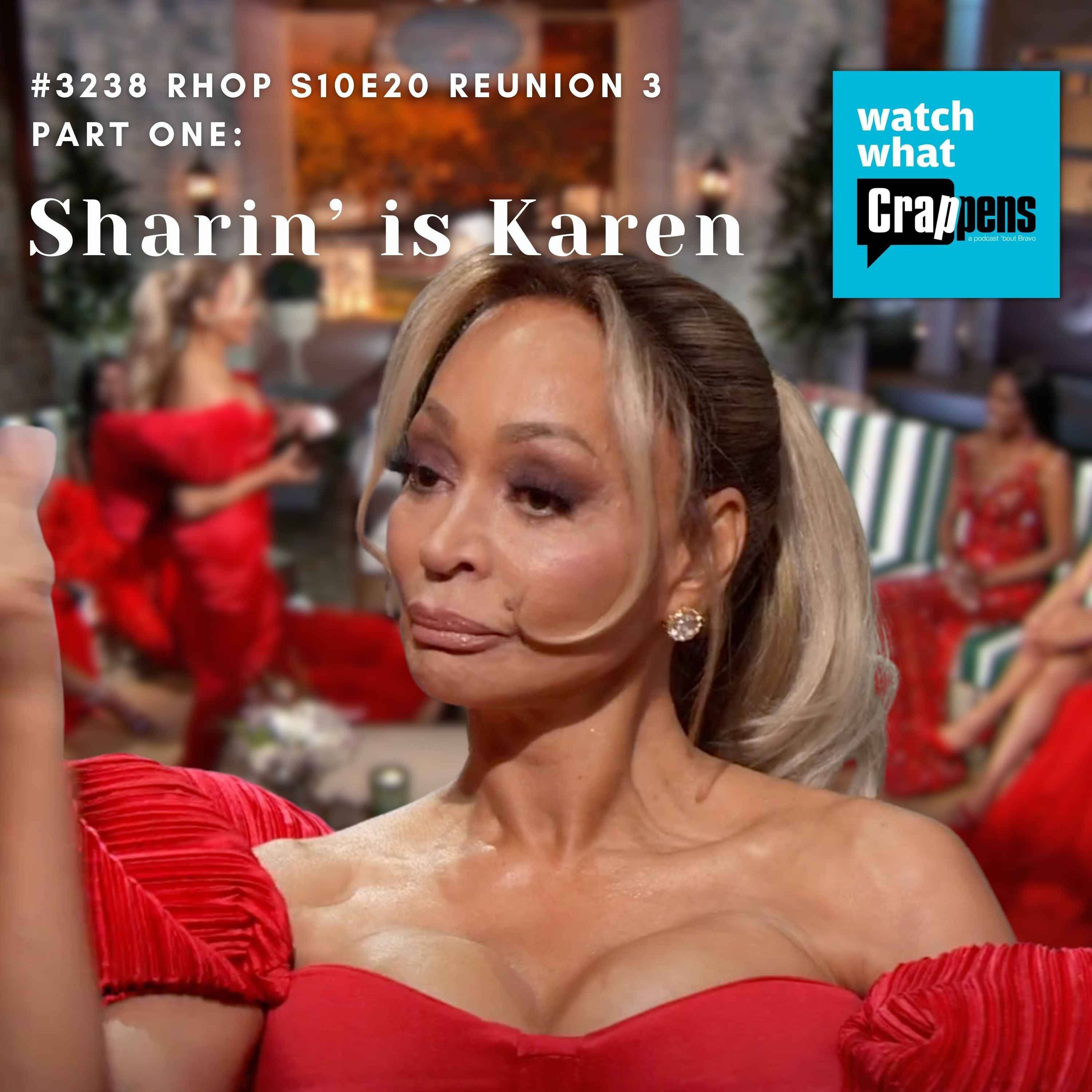 #3238 RHOP S10E20 Reunion 3 Part One: Sharin’ is Karen