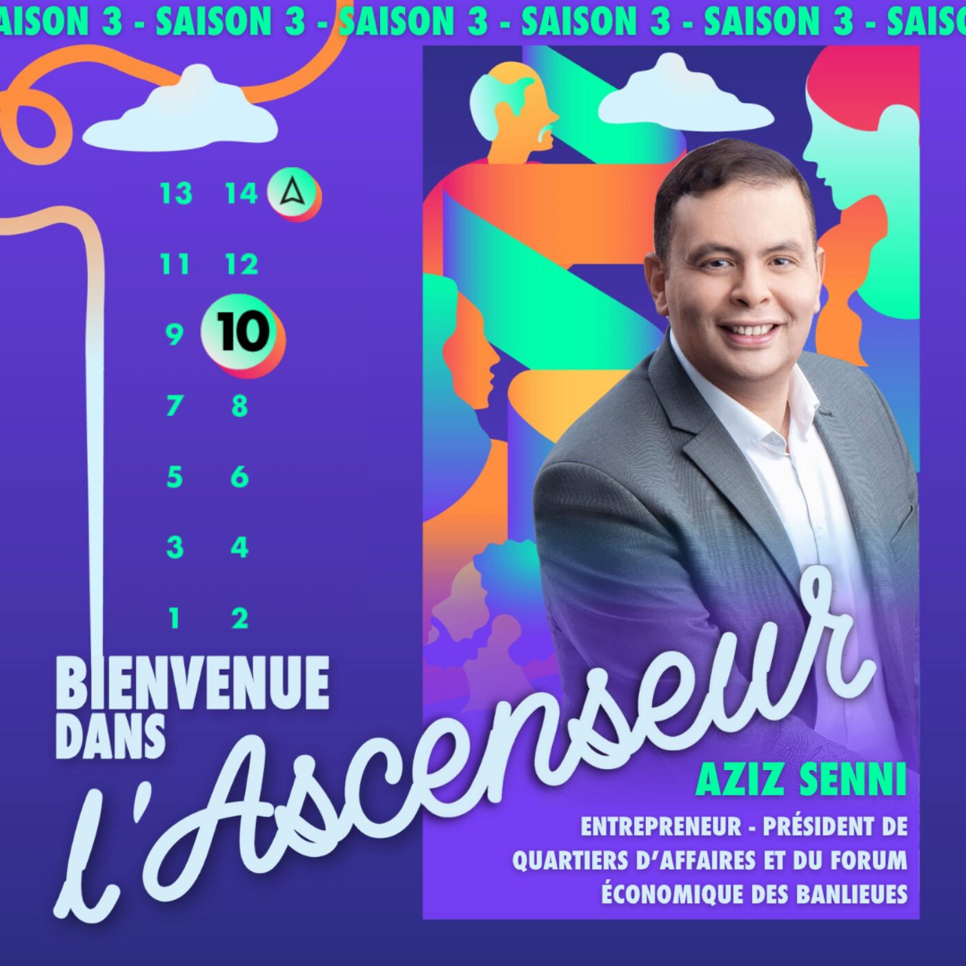 Bienvenue Dans l\'Ascenseur social -  Réussir en partant d\'en bas, ils et elles racontent...