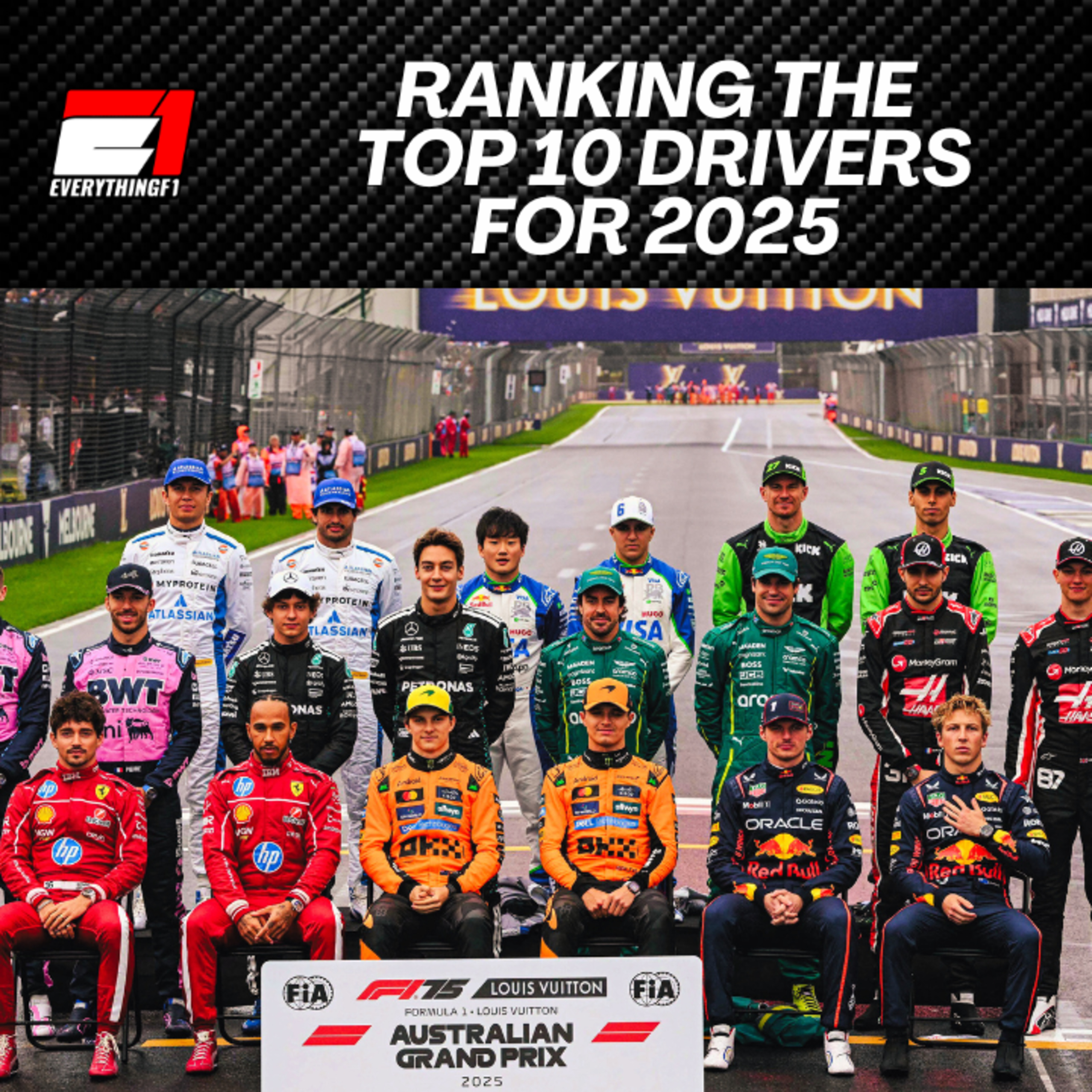 Driver Rankings Part 2 - 2025's BEST Performers