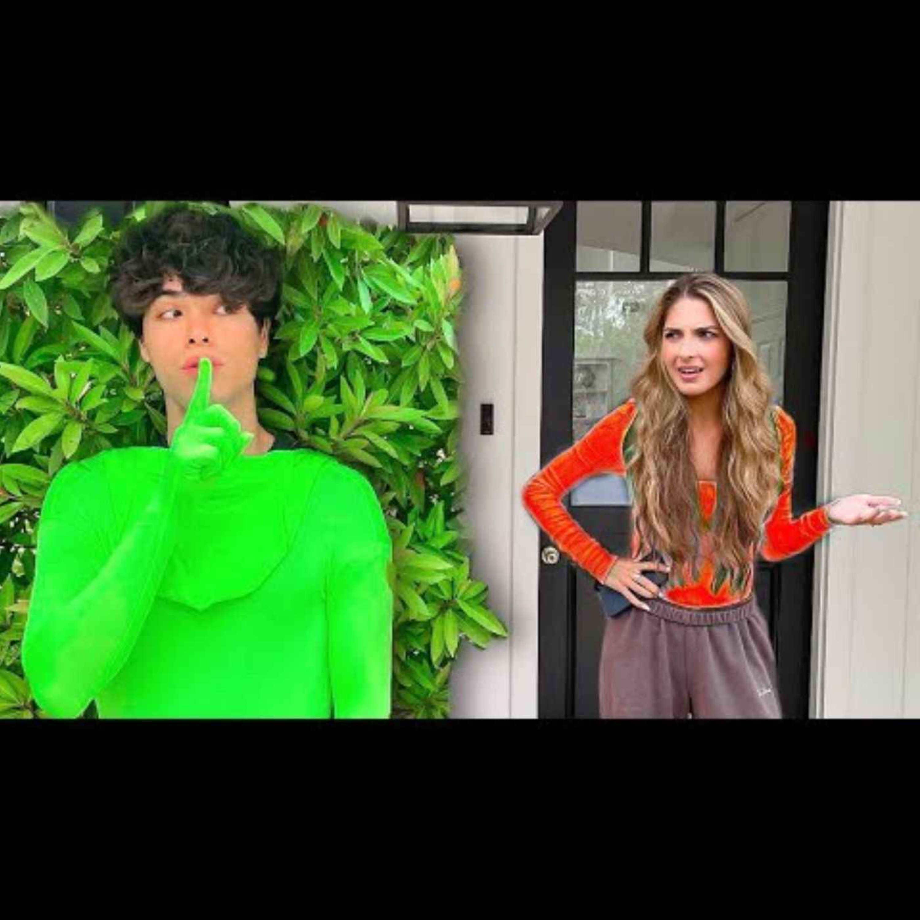 DING DONG DITCHING MY FRIENDS PRANK!!