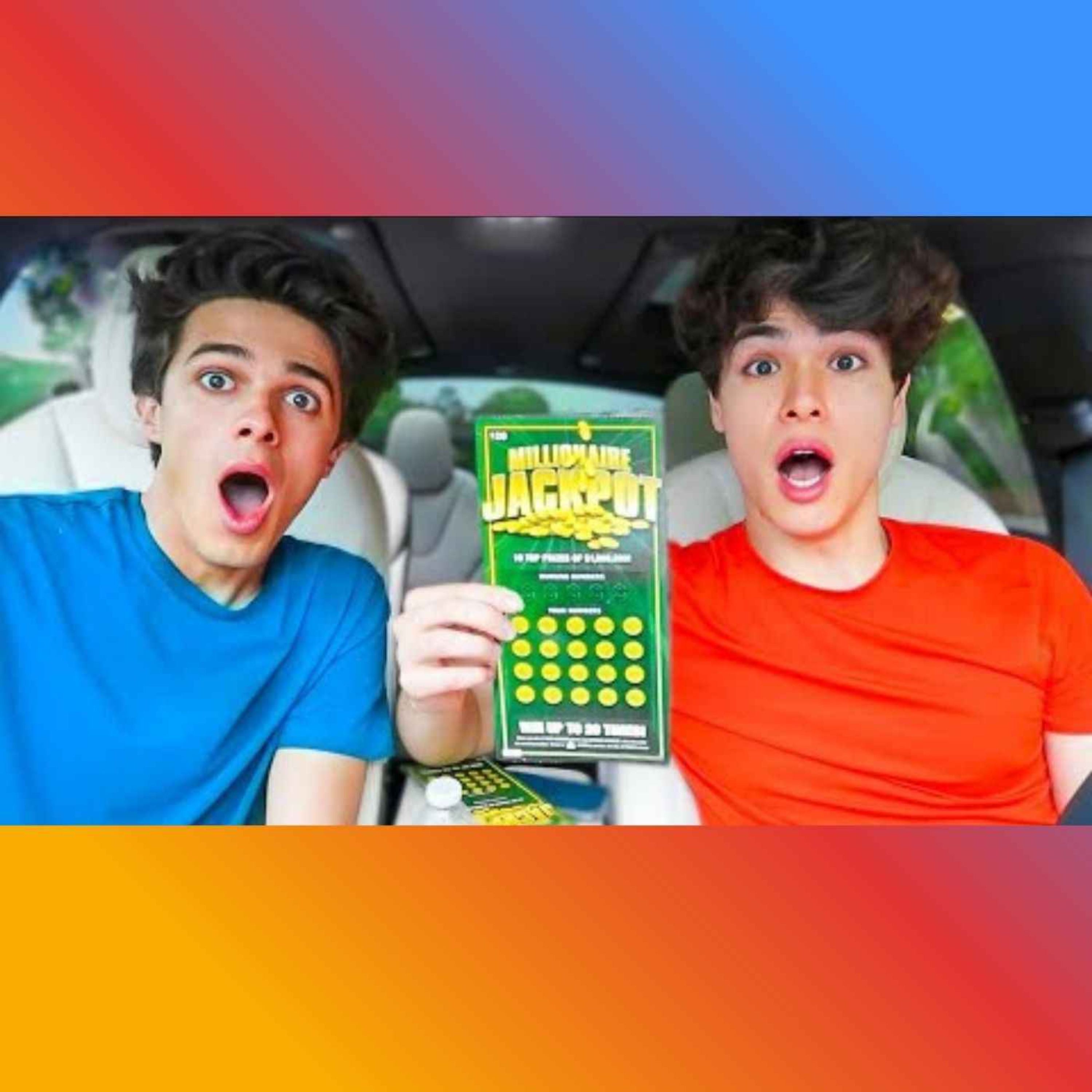WINNING THE LOTTERY PRANK ON FRIENDS!!