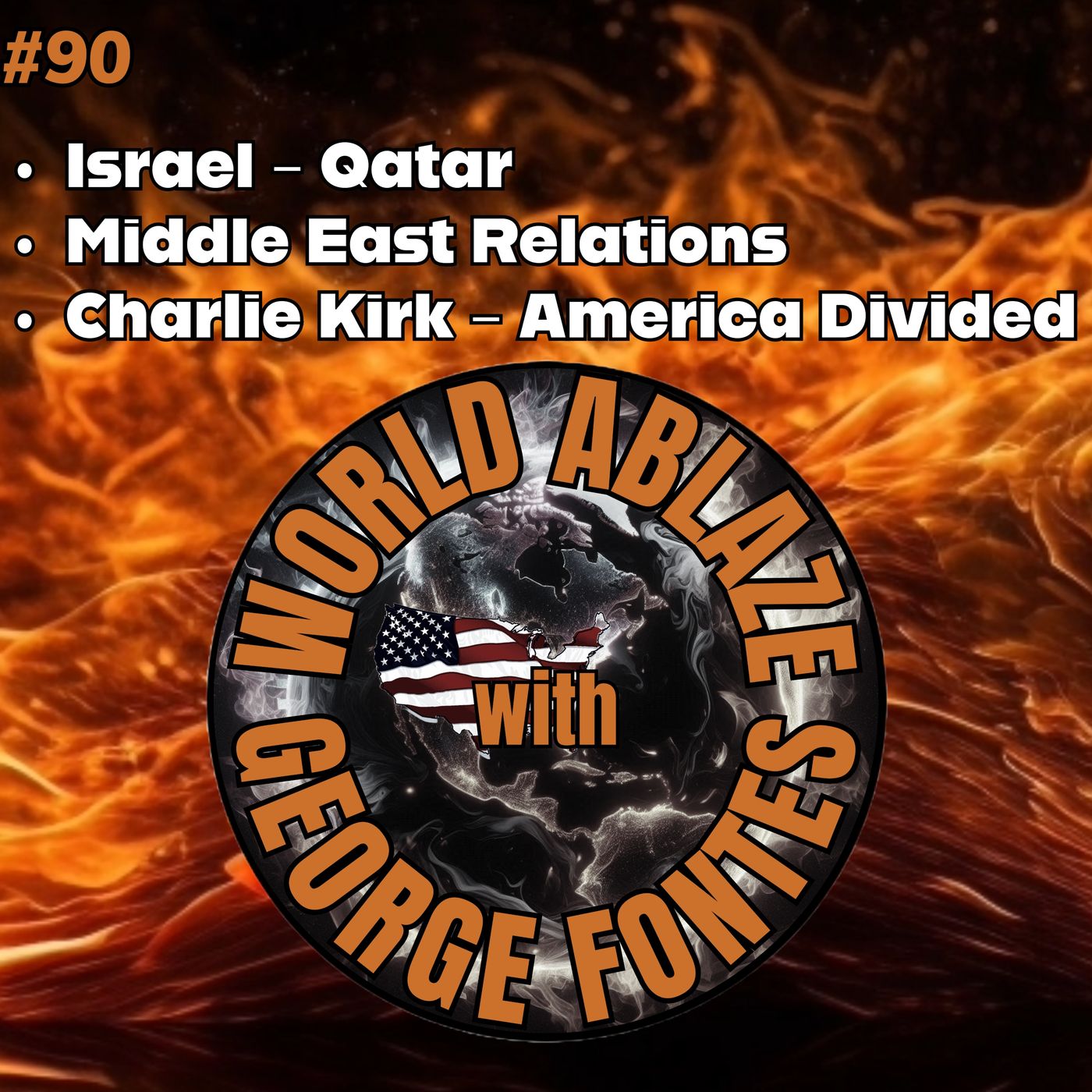 Israel - Qatar, Middle East Relations, and Charlie Kirk - America Divided