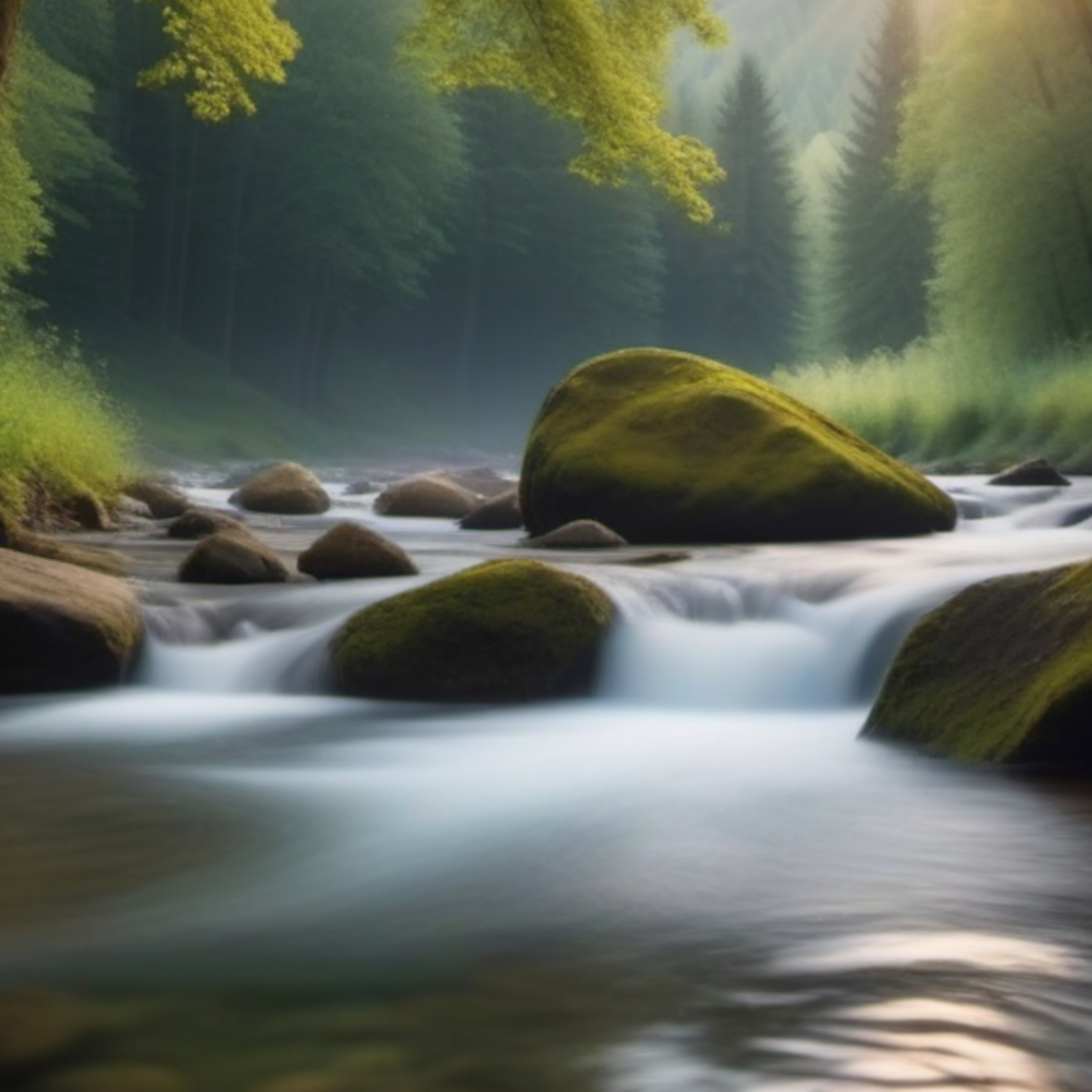 Water Flow Sound Sleeping Nature Sound Relaxing Music | Nature White Noise | episode artwork