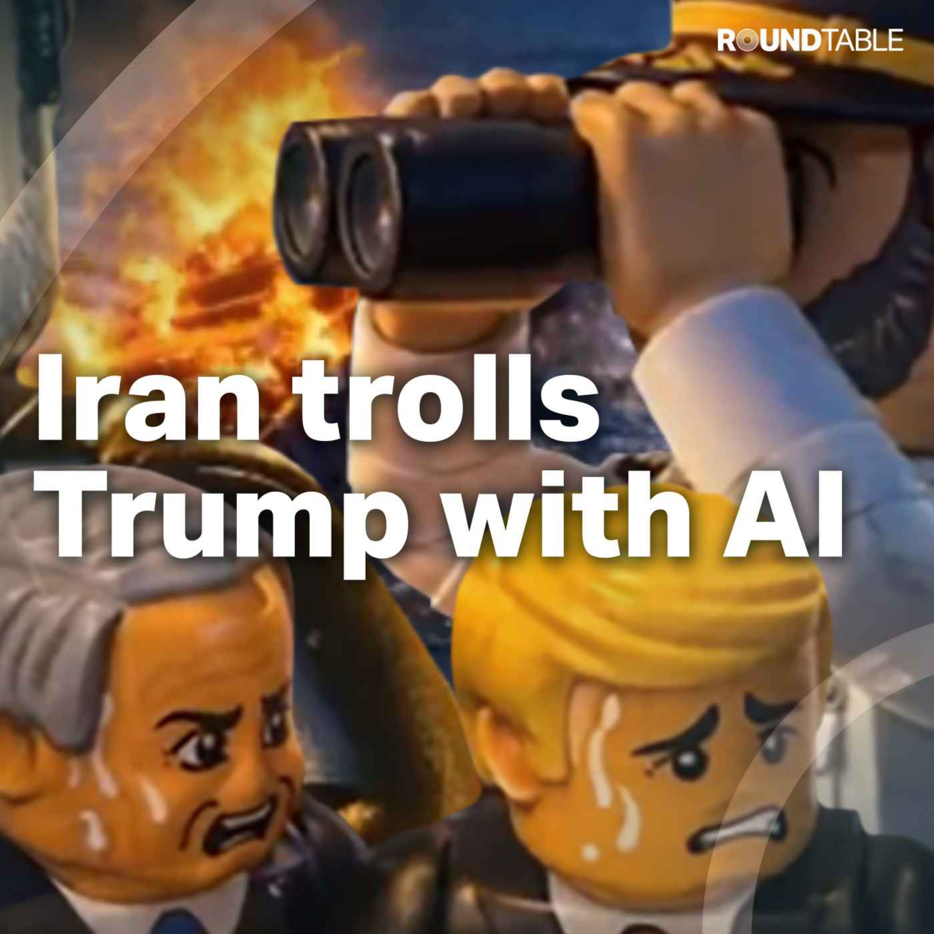 Iran winning propaganda war with LEGO-inspired viral content episode artwork