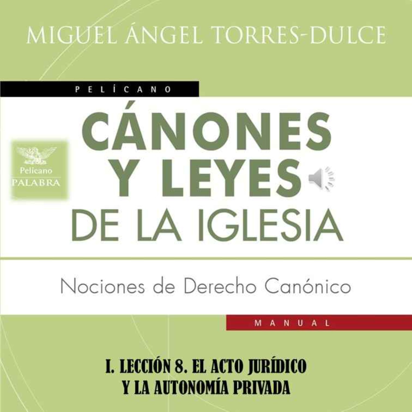 I. LECCIÓN 8. EL ACTO JURÍDICO Y LA AUTONOMÍA PRIVADA episode artwork
