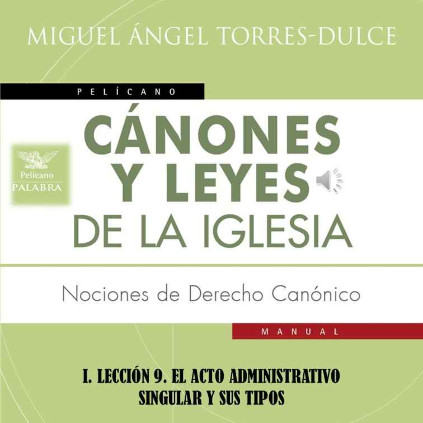 I. LECCIÓN 9. EL ACTO ADMINISTRATIVO SINGULAR Y SUS TIPOS episode artwork